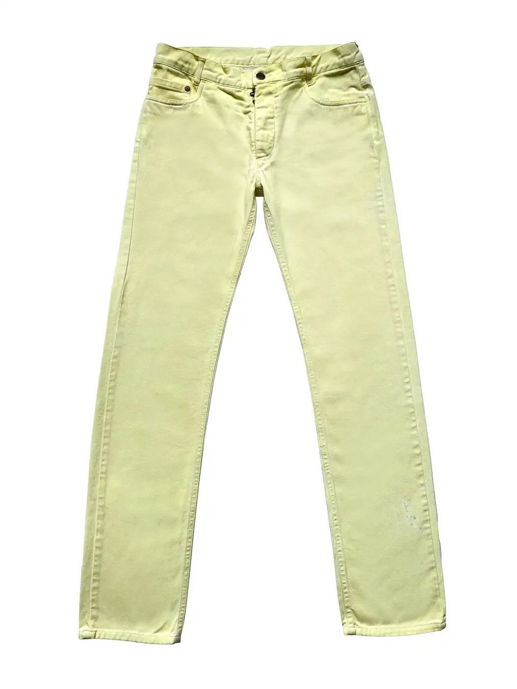 Maison Margiela ⚡️QUICK SALE⚡️Maison Margiela Light Yellow Jeans Size US 30 / EU 46 - 1 Thumbnail
