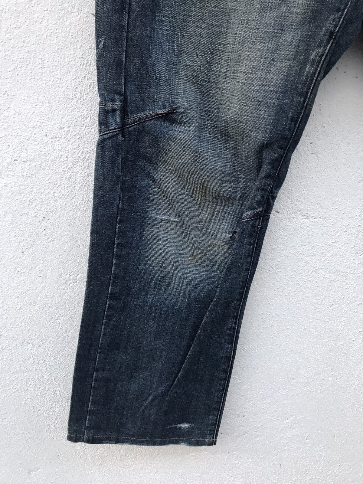 Energie ENERGIE Gold Zipper Jeans Size US 32 / EU 48 - 6 Thumbnail