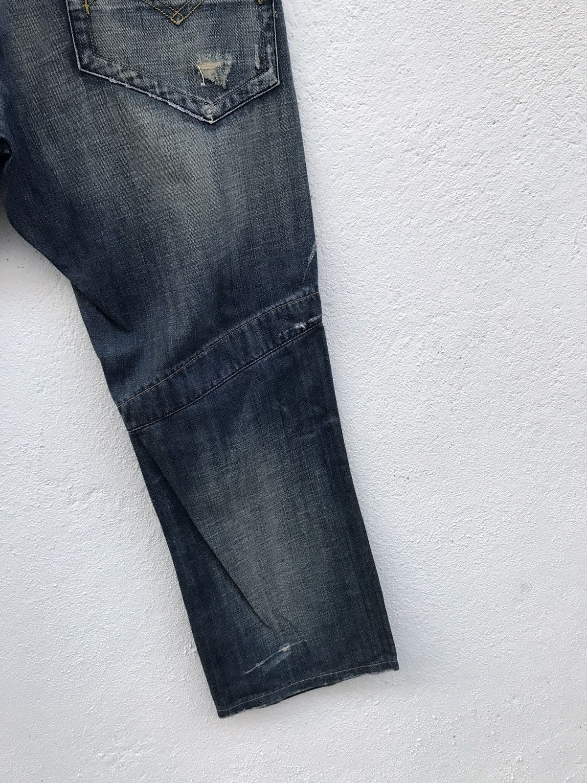 Energie ENERGIE Gold Zipper Jeans Size US 32 / EU 48 - 11 Thumbnail