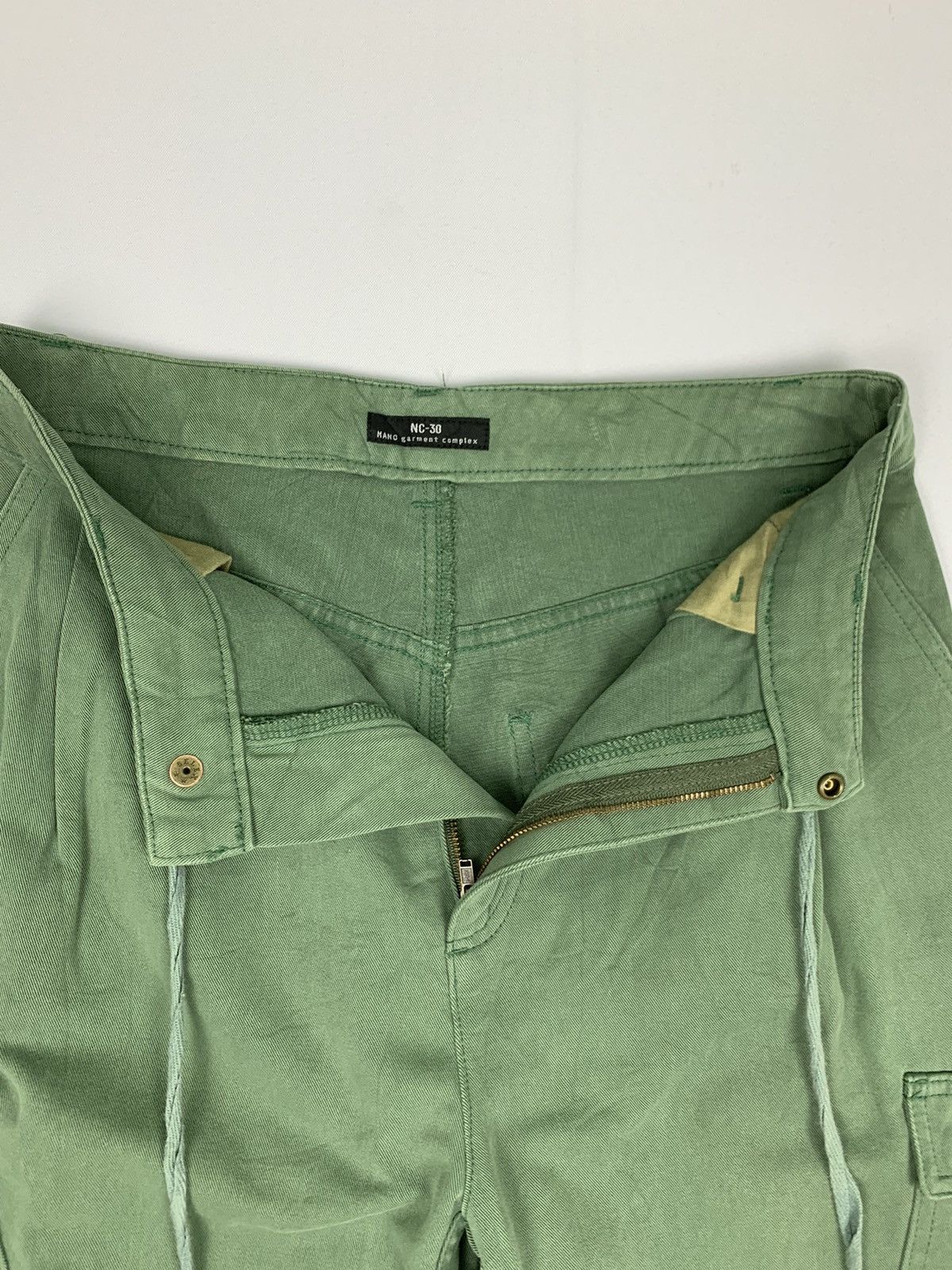 Black Label × Japanese Brand NC30 MANO GARMENT Pullover Multipocket Hype Crop Cargo Pant Size US 28 / EU 44 - 13 Thumbnail