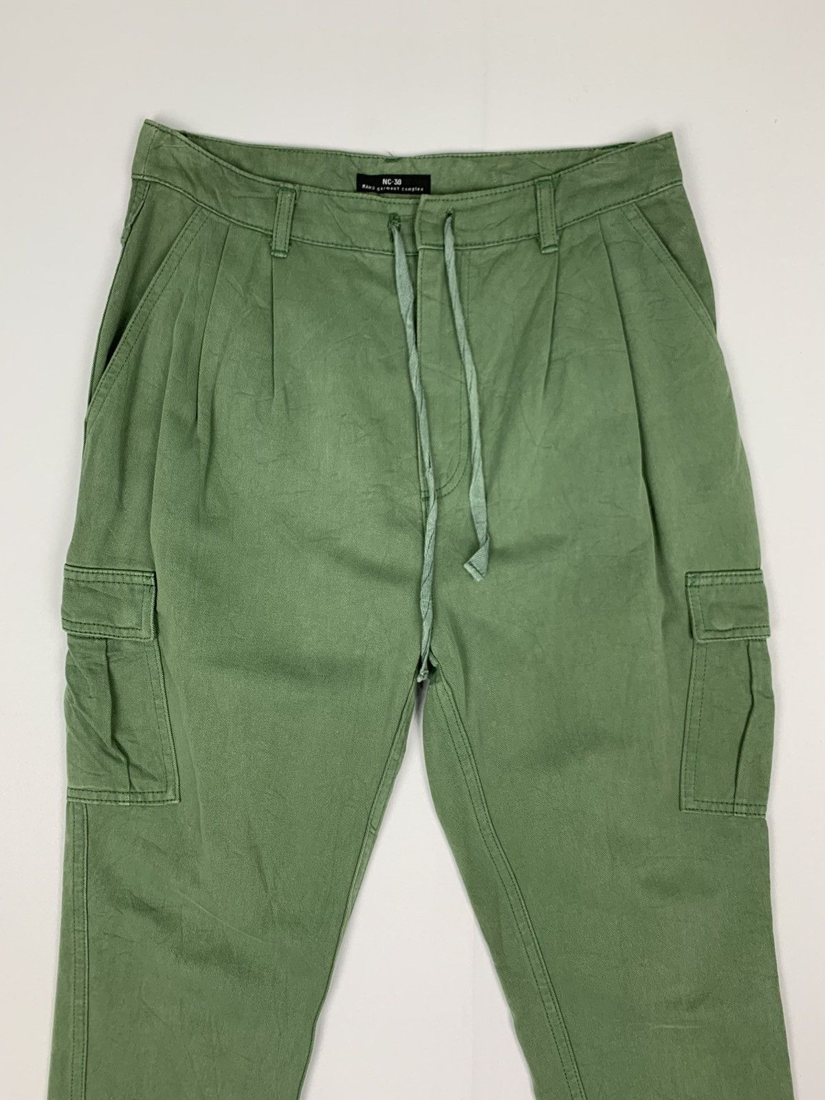 Black Label × Japanese Brand NC30 MANO GARMENT Pullover Multipocket Hype Crop Cargo Pant Size US 28 / EU 44 - 4 Thumbnail