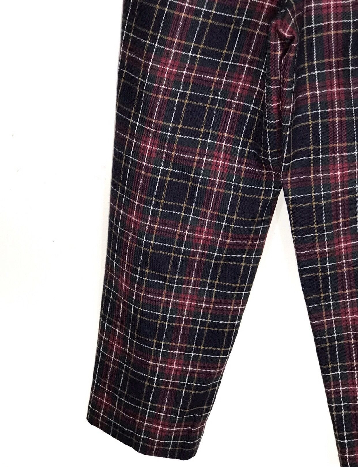 Japanese Brand Vintage Bolaz Plaid Checkers Wool Trousers Size US 30 / EU 46 - 7 Thumbnail