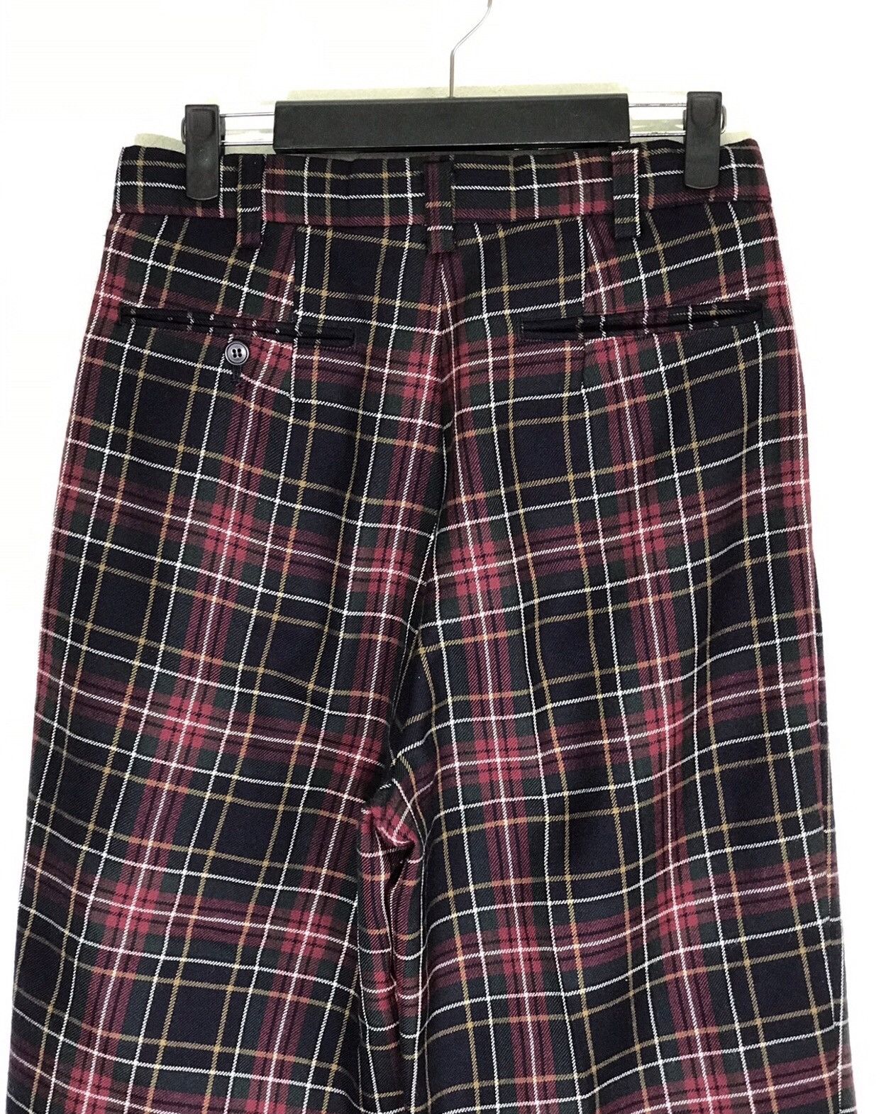 Japanese Brand Vintage Bolaz Plaid Checkers Wool Trousers Size US 30 / EU 46 - 8 Thumbnail