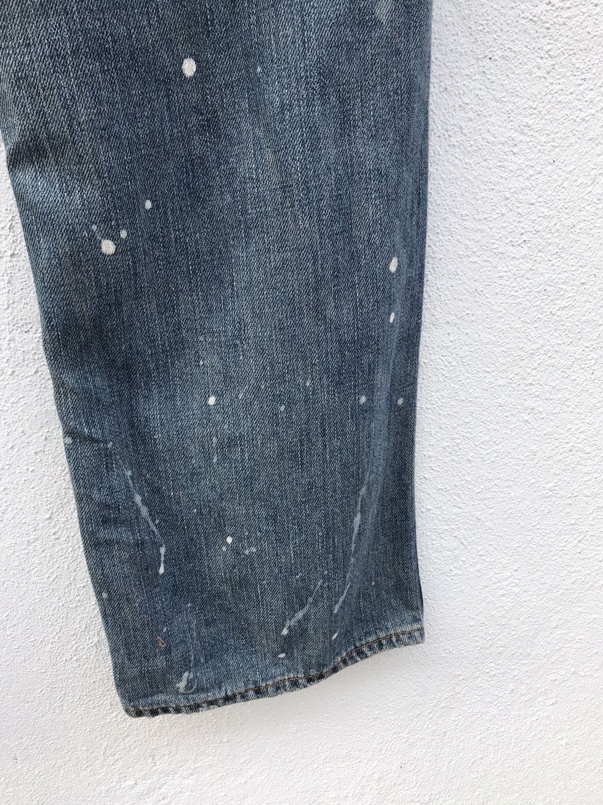 Japanese Brand Made In Japan Inpaichthys kerri Paint Splatters Works Pants Size US 29 - 9 Thumbnail