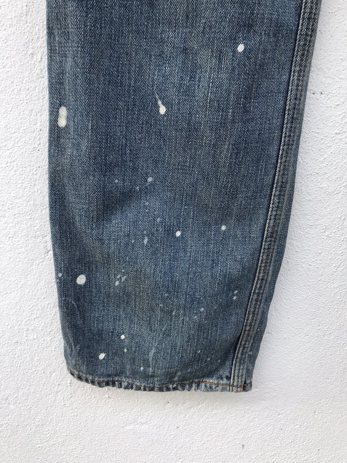 Japanese Brand Made In Japan Inpaichthys kerri Paint Splatters Works Pants Size US 29 - 8 Thumbnail