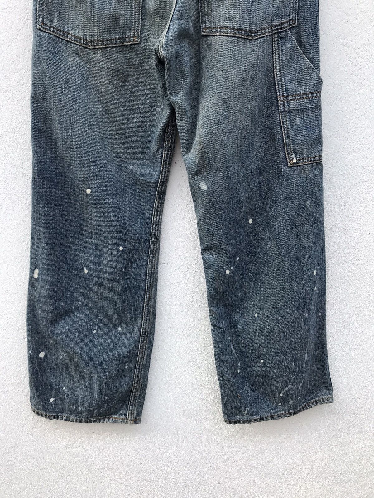 Japanese Brand Made In Japan Inpaichthys kerri Paint Splatters Works Pants Size US 29 - 7 Thumbnail