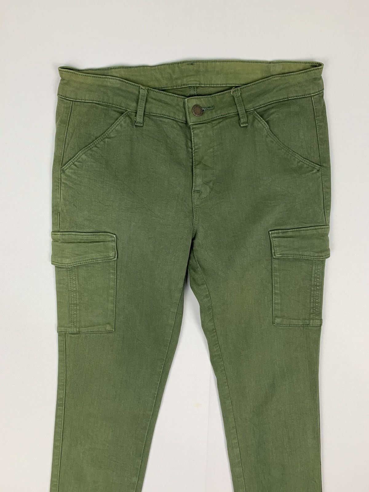 Japanese Brand × Seditionaries × Uniqlo UNIQLO UJ Vintage Slimfit Faded Punk Streetwear Cargo Pants Size US 29 - 5 Thumbnail