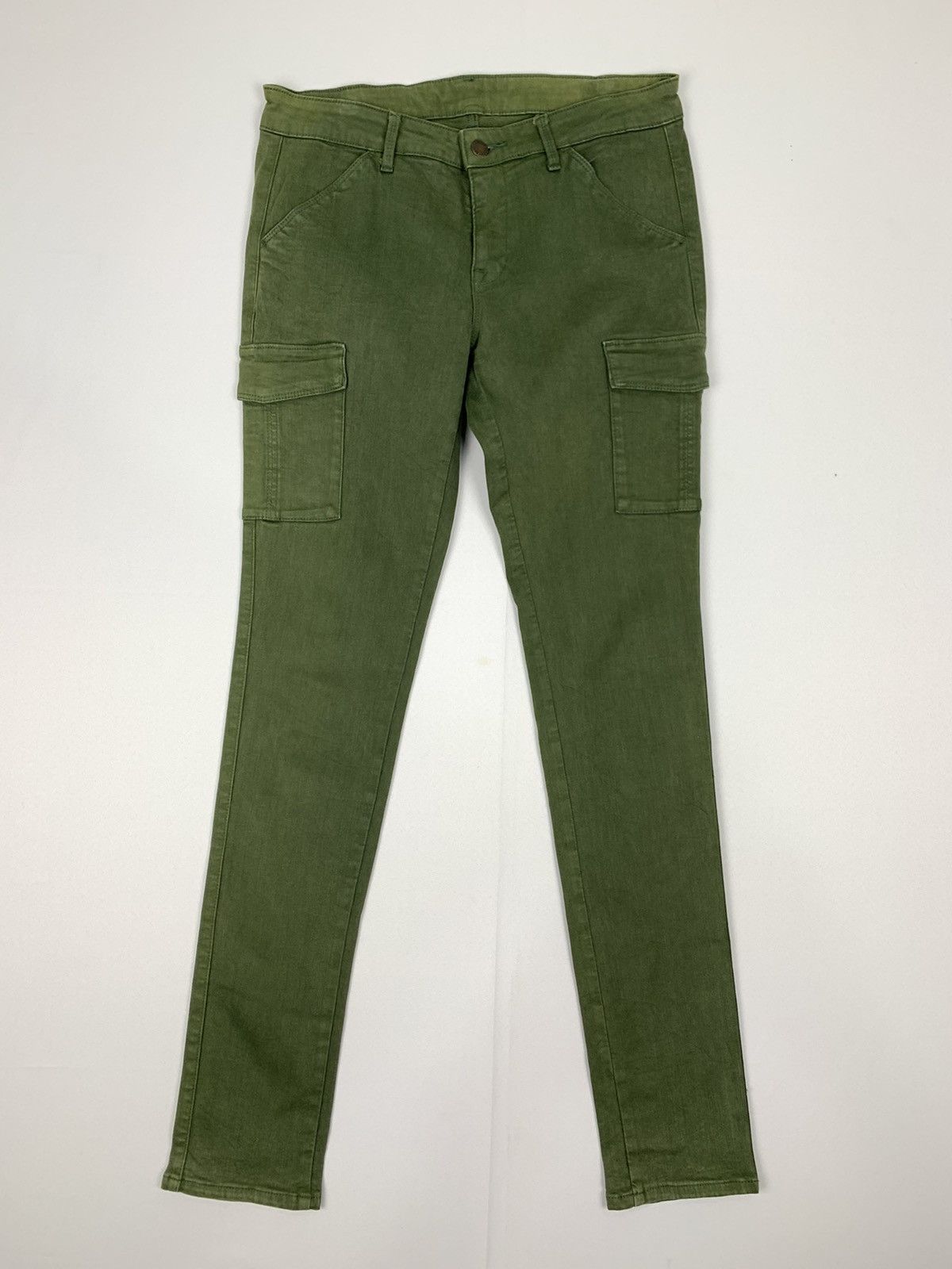 Japanese Brand × Seditionaries × Uniqlo UNIQLO UJ Vintage Slimfit Faded Punk Streetwear Cargo Pants Size US 29 - 2 Thumbnail