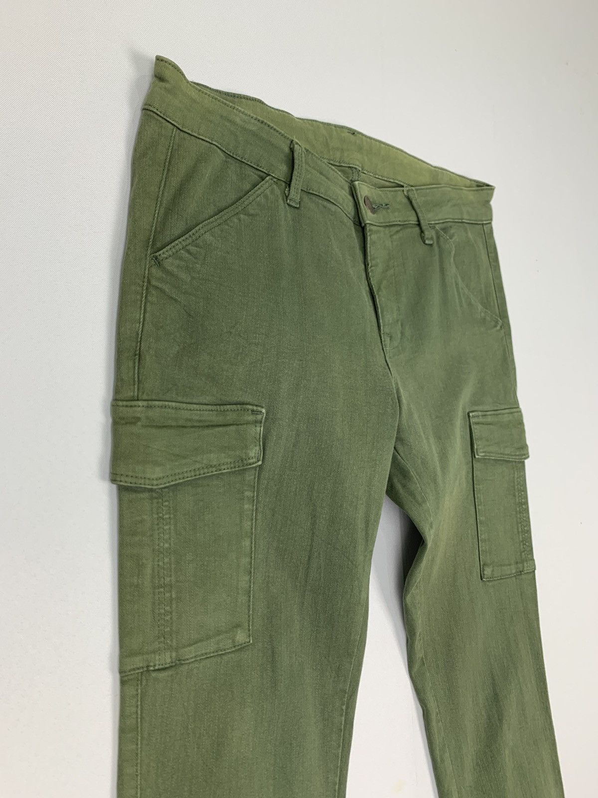 Japanese Brand × Seditionaries × Uniqlo UNIQLO UJ Vintage Slimfit Faded Punk Streetwear Cargo Pants Size US 29 - 7 Thumbnail