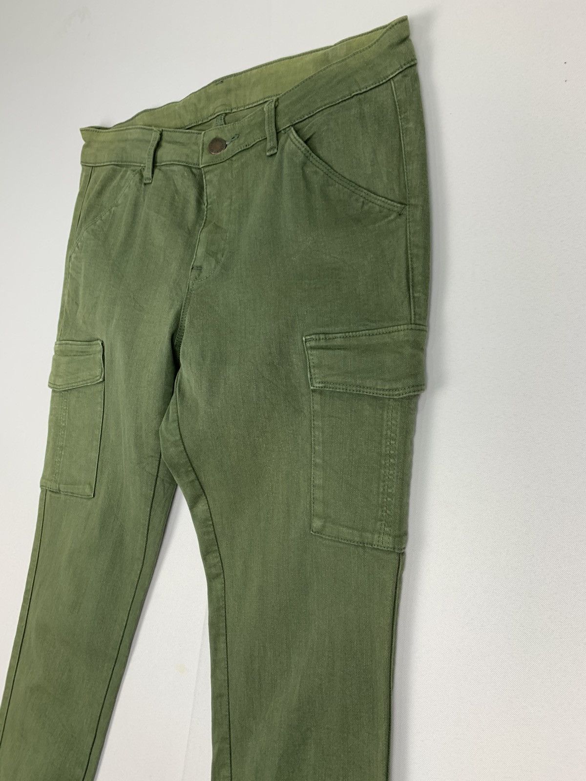 Japanese Brand × Seditionaries × Uniqlo UNIQLO UJ Vintage Slimfit Faded Punk Streetwear Cargo Pants Size US 29 - 8 Thumbnail