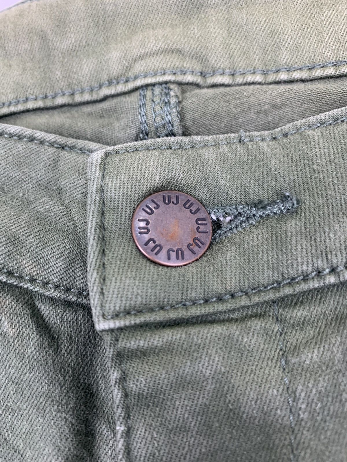 Japanese Brand × Seditionaries × Uniqlo UNIQLO UJ Vintage Slimfit Faded Punk Streetwear Cargo Pants Size US 29 - 9 Thumbnail