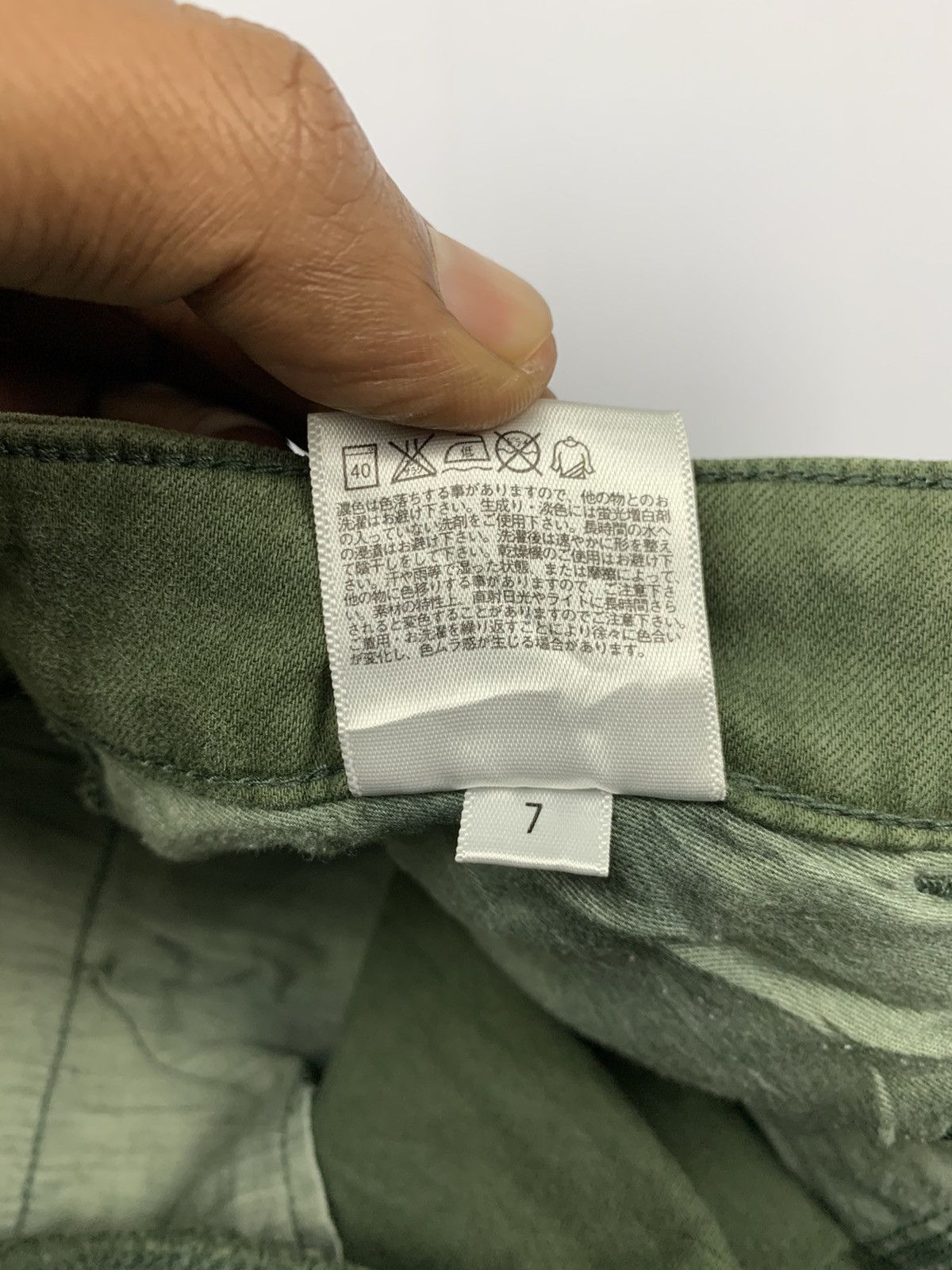 Japanese Brand × Seditionaries × Uniqlo UNIQLO UJ Vintage Slimfit Faded Punk Streetwear Cargo Pants Size US 29 - 17 Thumbnail
