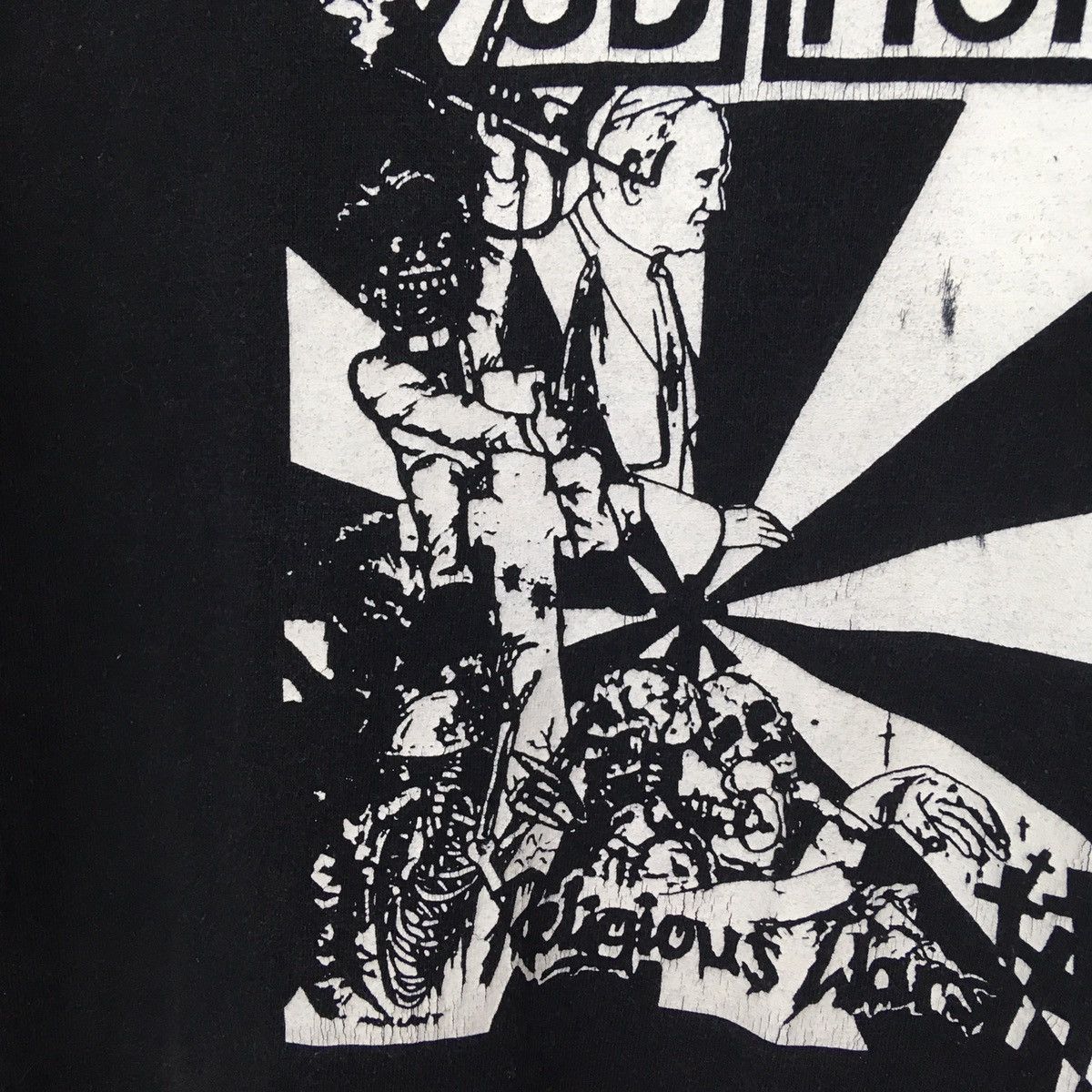 Band Tees Vintage SUBHUMANS Punk Rock Band Concert T-shirts Size US L / EU 52-54 / 3 - 3 Thumbnail