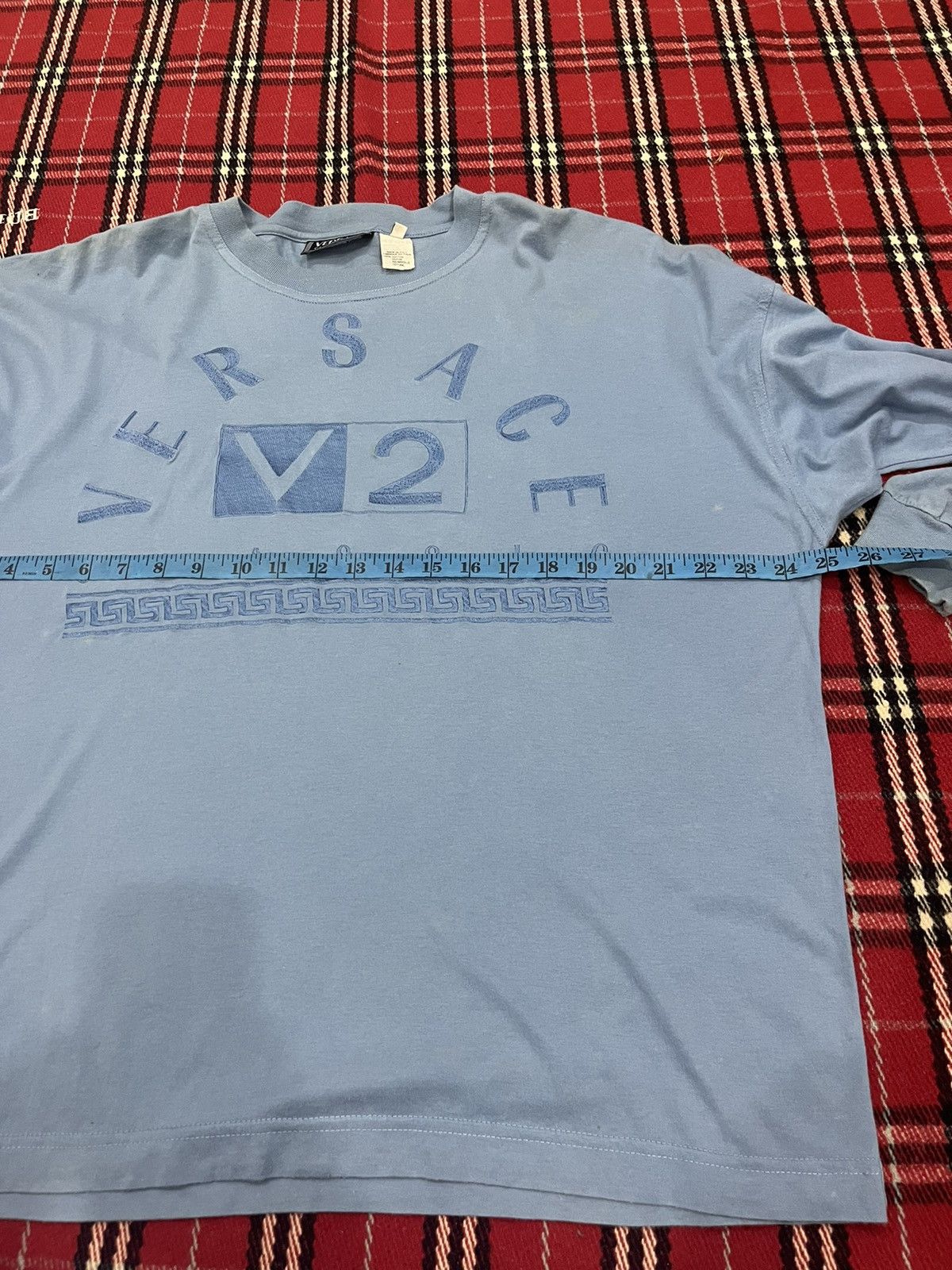 Versace Authentic VERSACE V2 Classic Tshirt Long Sleeve Size US L / EU 52-54 / 3 - 12 Thumbnail