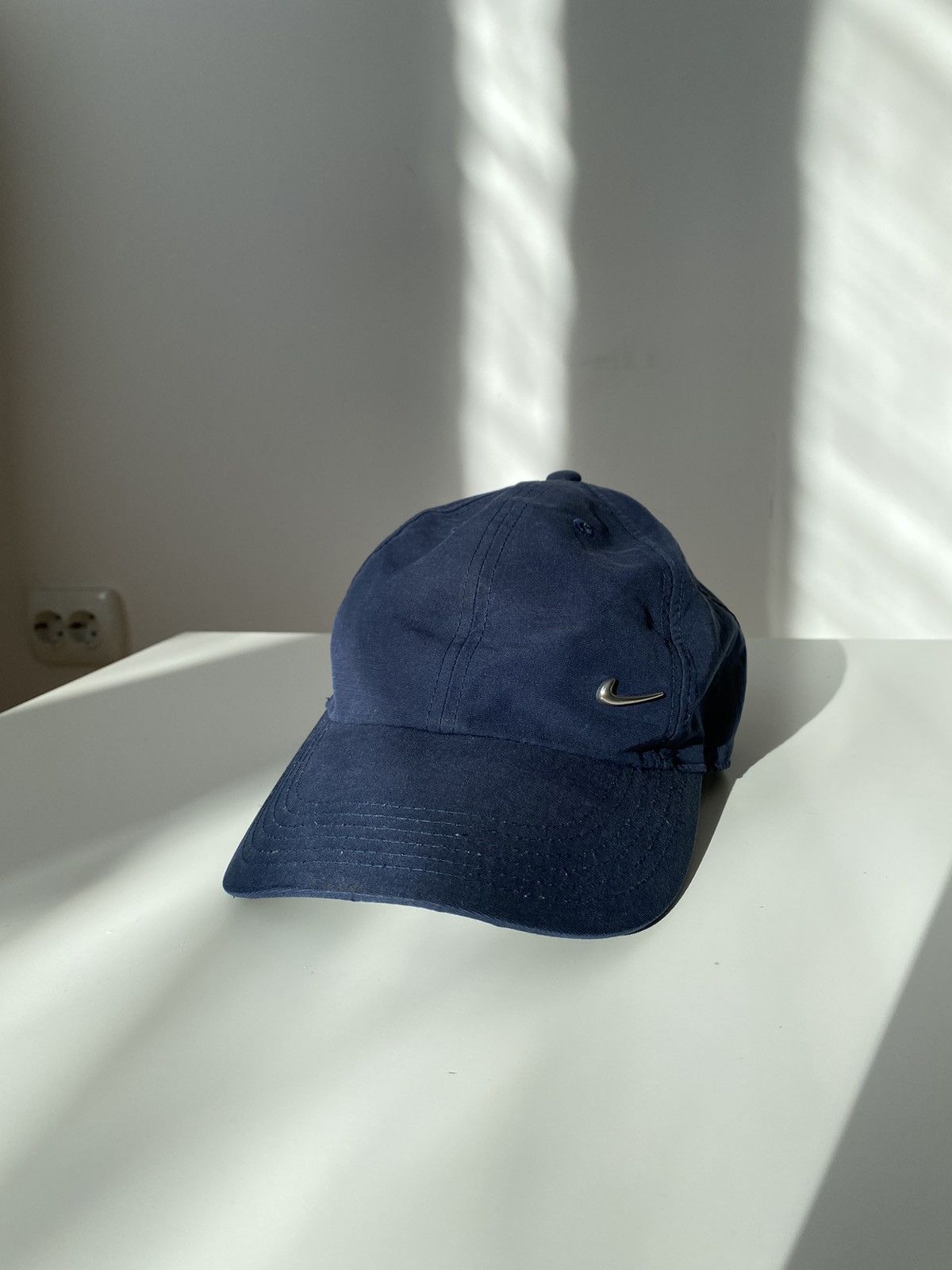 Nike × Vintage Nike Cap Blue OS Size ONE SIZE - 2 Thumbnail