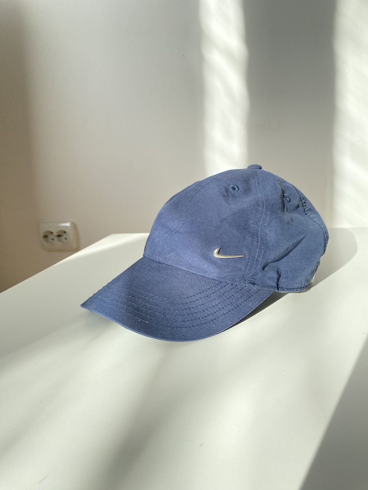 Nike × Vintage Nike Cap Blue OS Size ONE SIZE - 1 Thumbnail