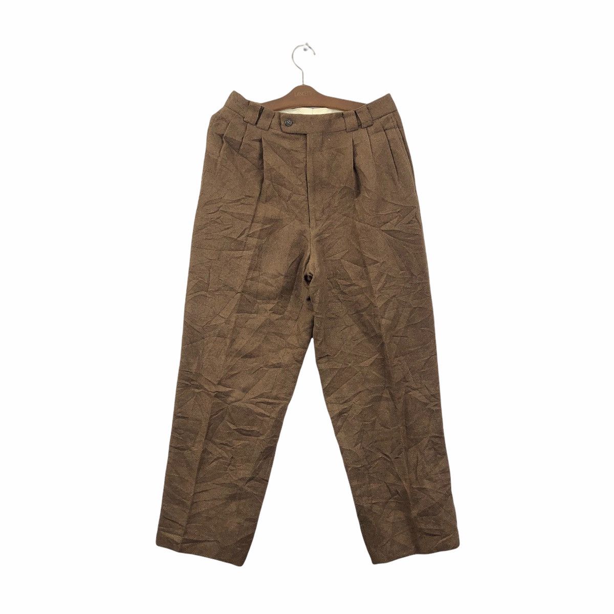 Vintage 90' LANCEL PARIS LUXURY Made In Japan Casual Pant