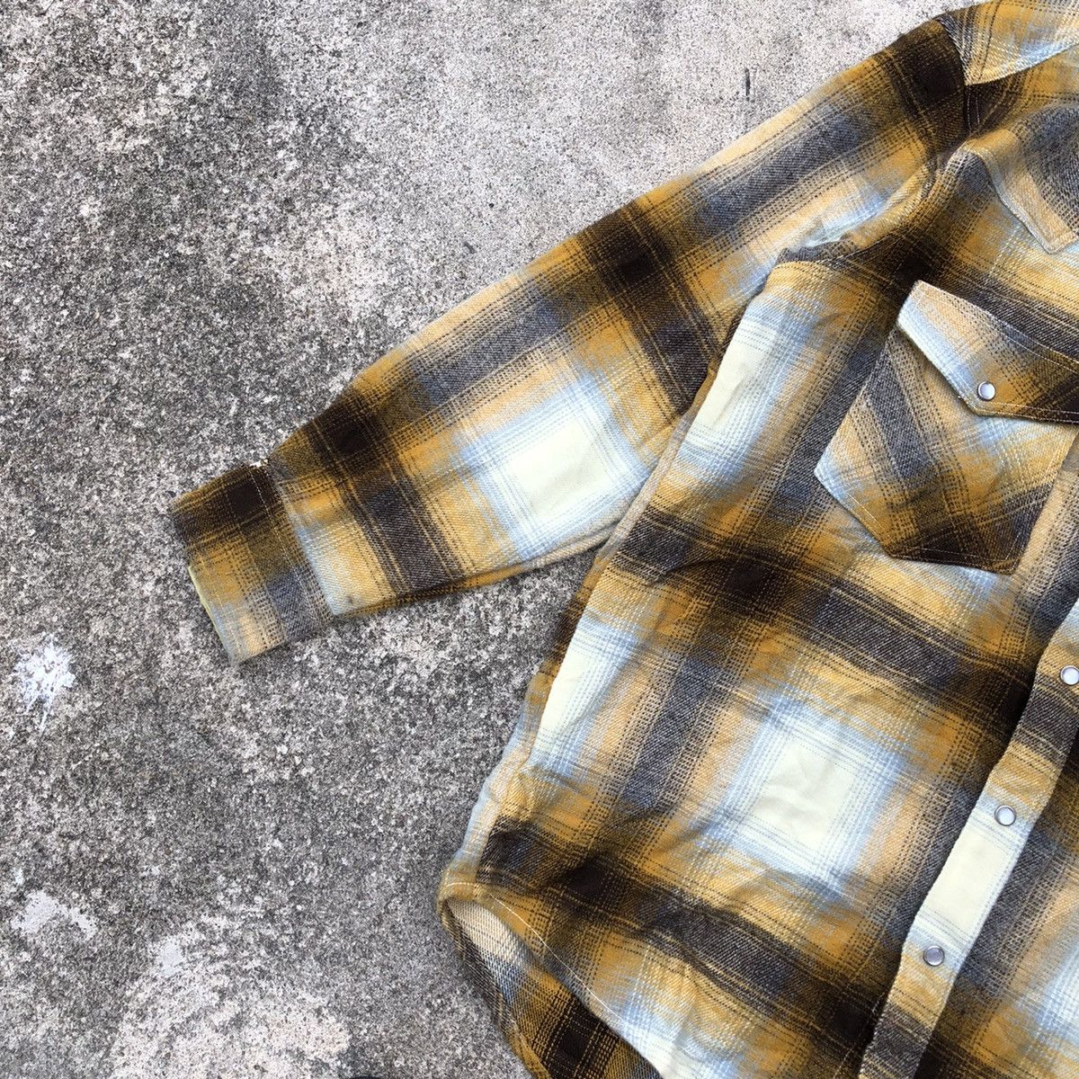 Budweiser × Vintage 🔥Rare🔥Vintage Budweiser Checkerd Western Flannel Shirts Size US M / EU 48-50 / 2 - 8 Thumbnail