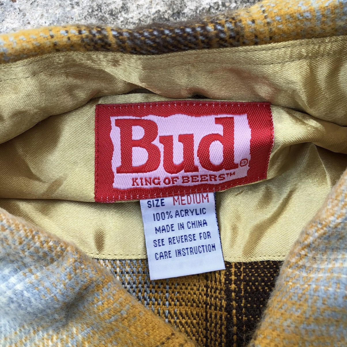 Budweiser × Vintage 🔥Rare🔥Vintage Budweiser Checkerd Western Flannel Shirts Size US M / EU 48-50 / 2 - 11 Thumbnail