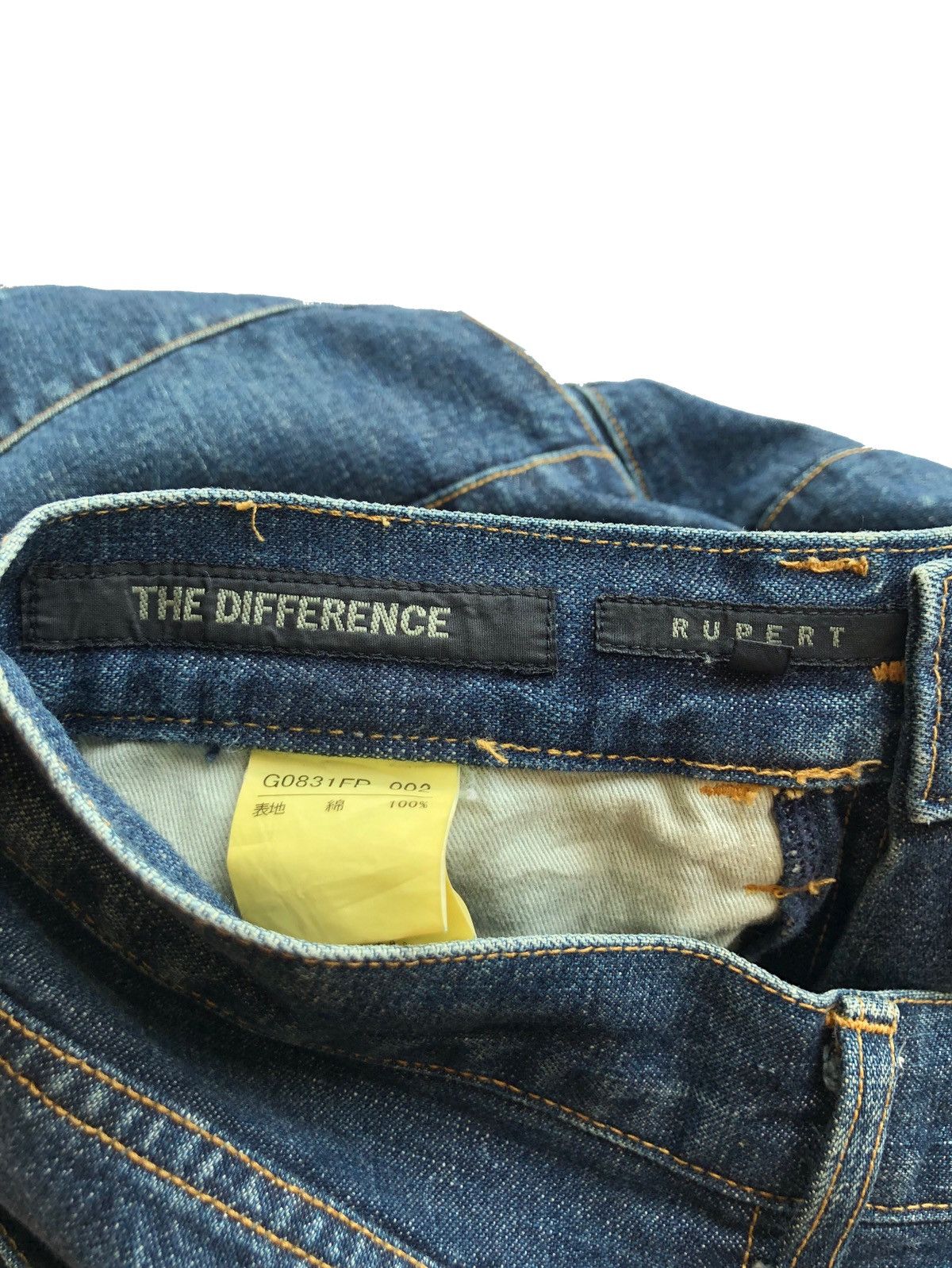 Japanese Brand 1990s Rupert Layered Hagi Jeans Size US 27 - 5 Thumbnail