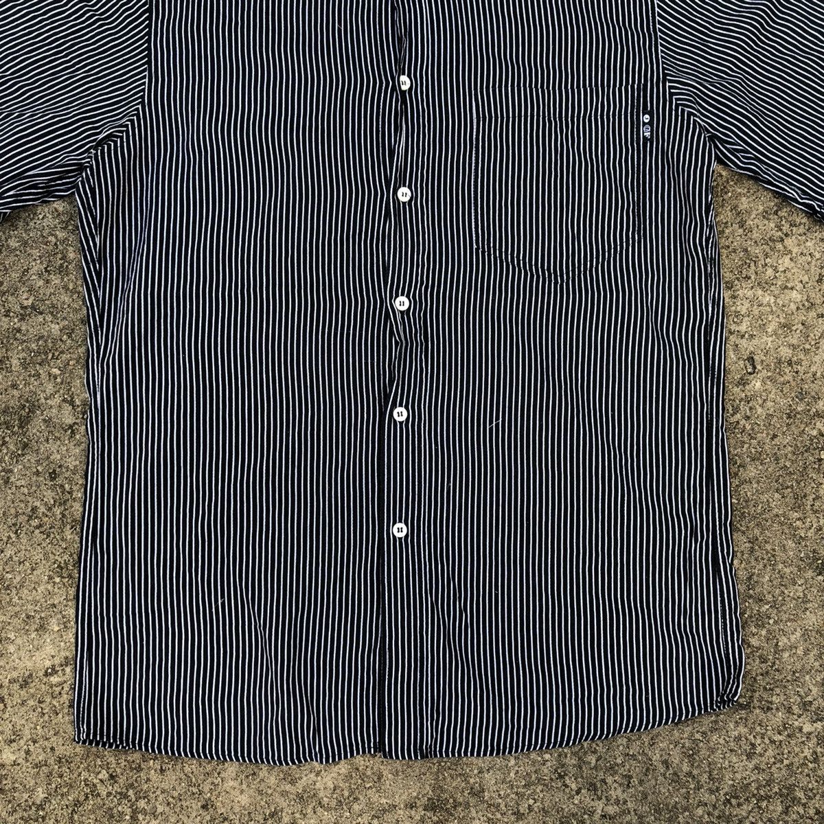 Designer × Gianfranco Ferre × Vintage Rare Vintage Gianfranco Ferre Nice Stripes Button Shirts Size US M / EU 48-50 / 2 - 3 Thumbnail