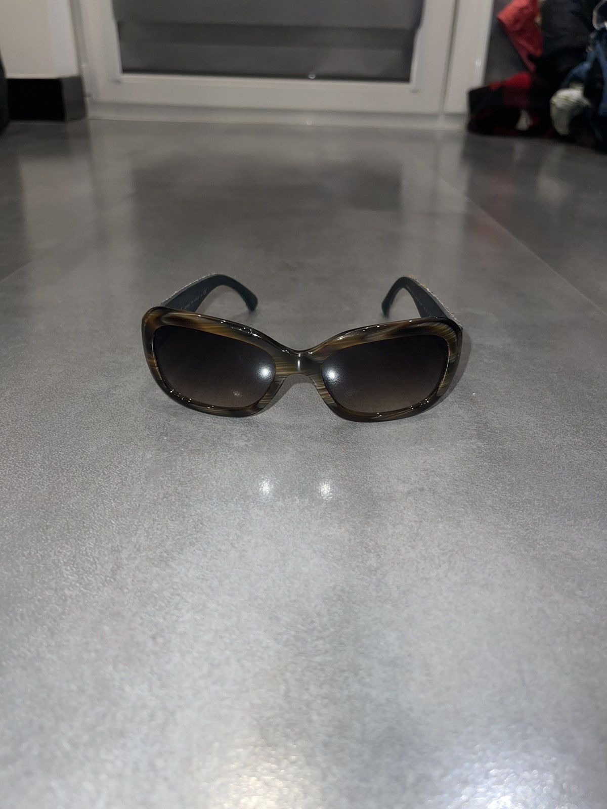 Chanel Chanel 5240 C.617/3B Camo Grey Tweed Sunglasses Size ONE SIZE - 2 Thumbnail