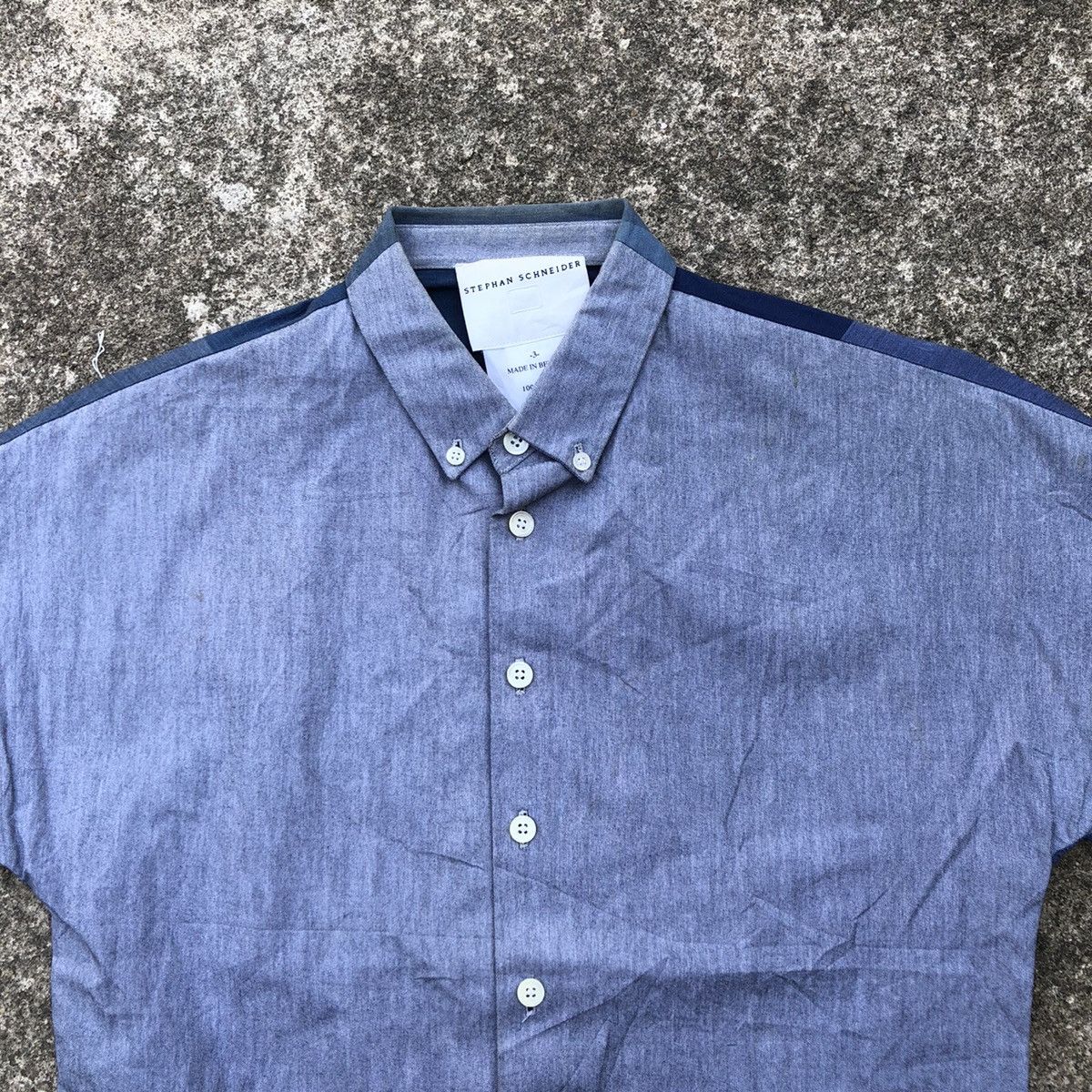 Stephan Schneider Rare Stephan Schneider Checkerd Worker Buttons Shirt Size US S / EU 44-46 / 1 - 2 Thumbnail