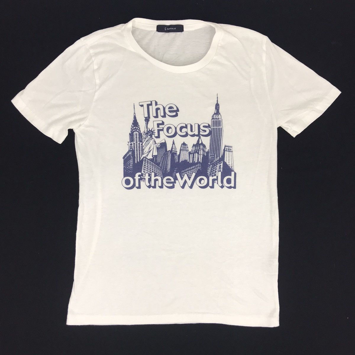 Rageblue Famous Building Liberty Logo Thin Tee