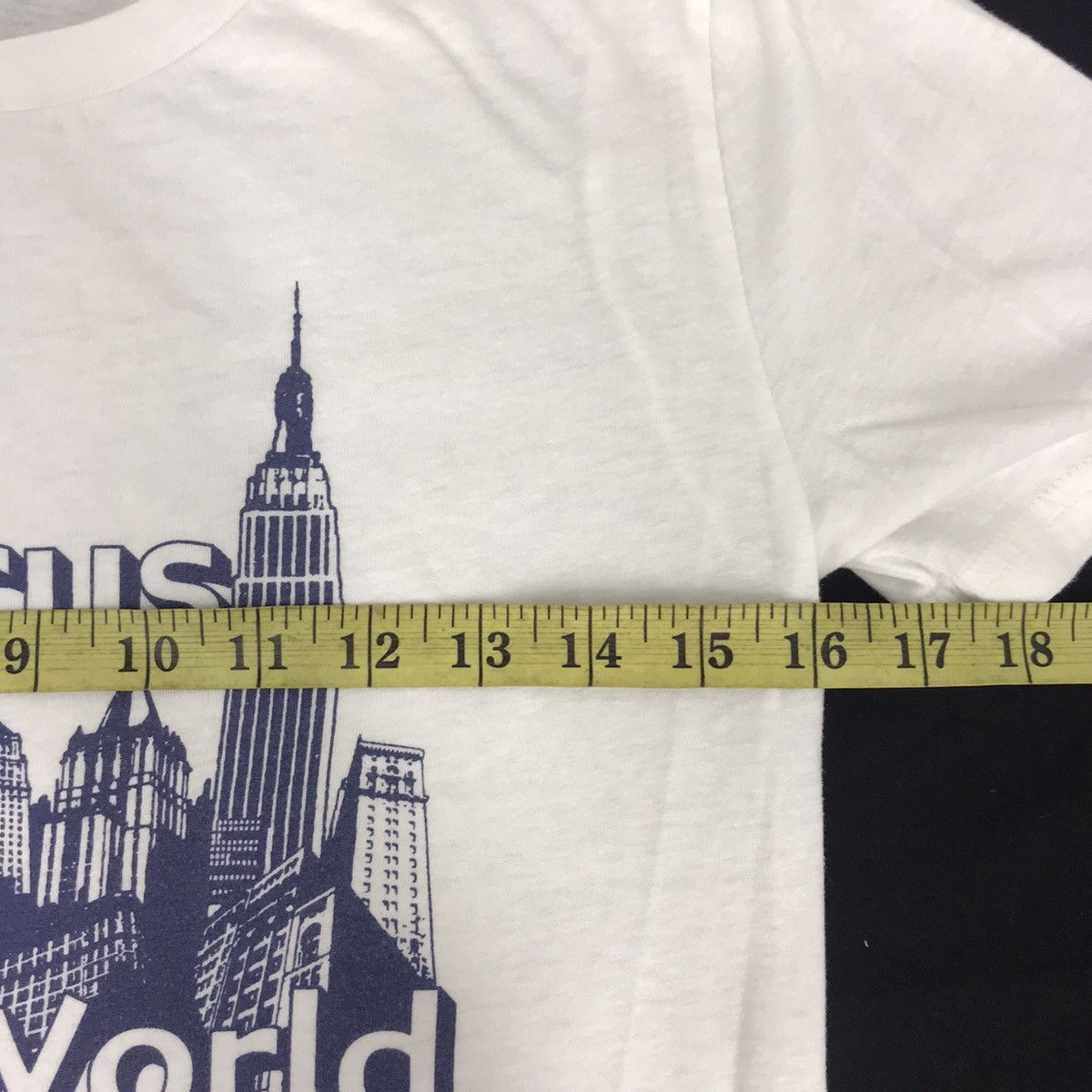 Japanese Brand Rageblue Famous Building Liberty Logo Thin Tee Size XS / US 0-2 / IT 36-38 - 5 Thumbnail