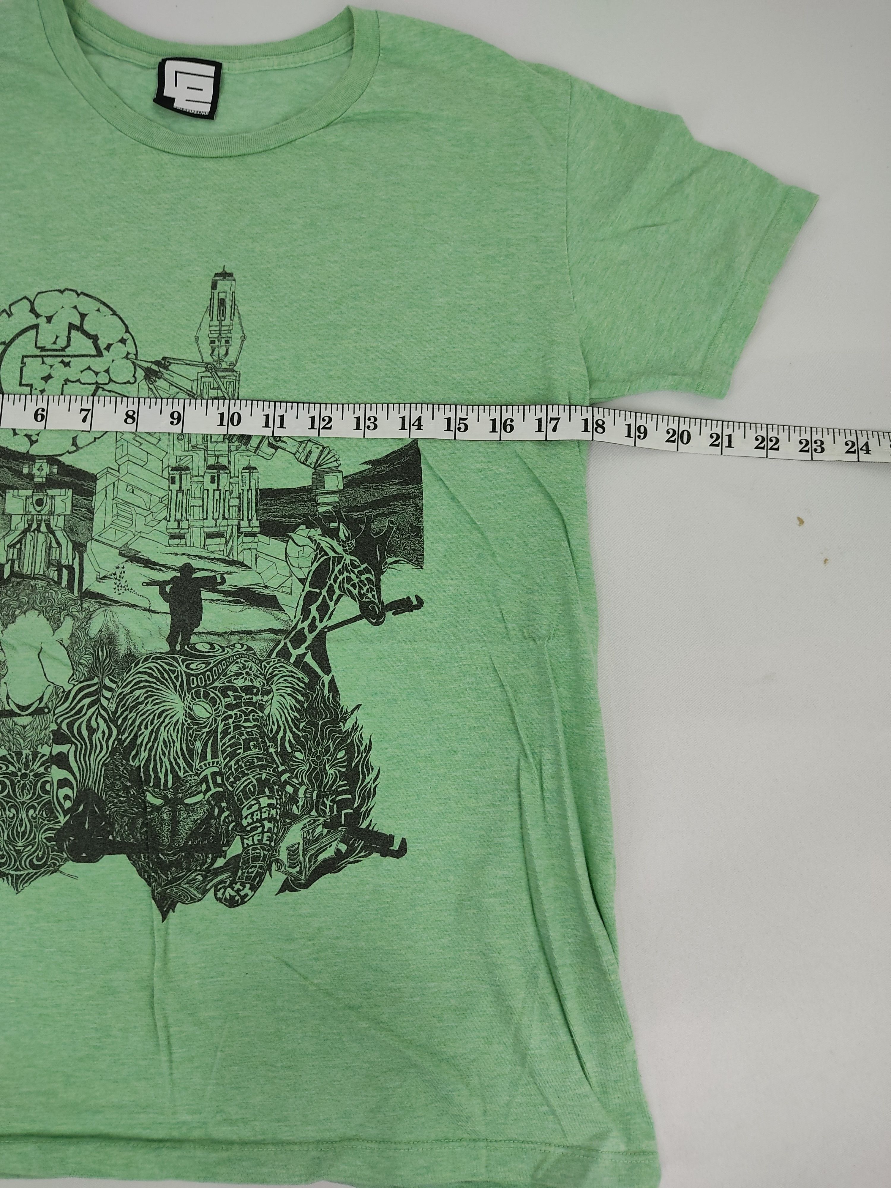 Japanese Brand Gold Pipeline Futurism Screen Tee Unisex Size S / US 4 / IT 40 - 6 Thumbnail