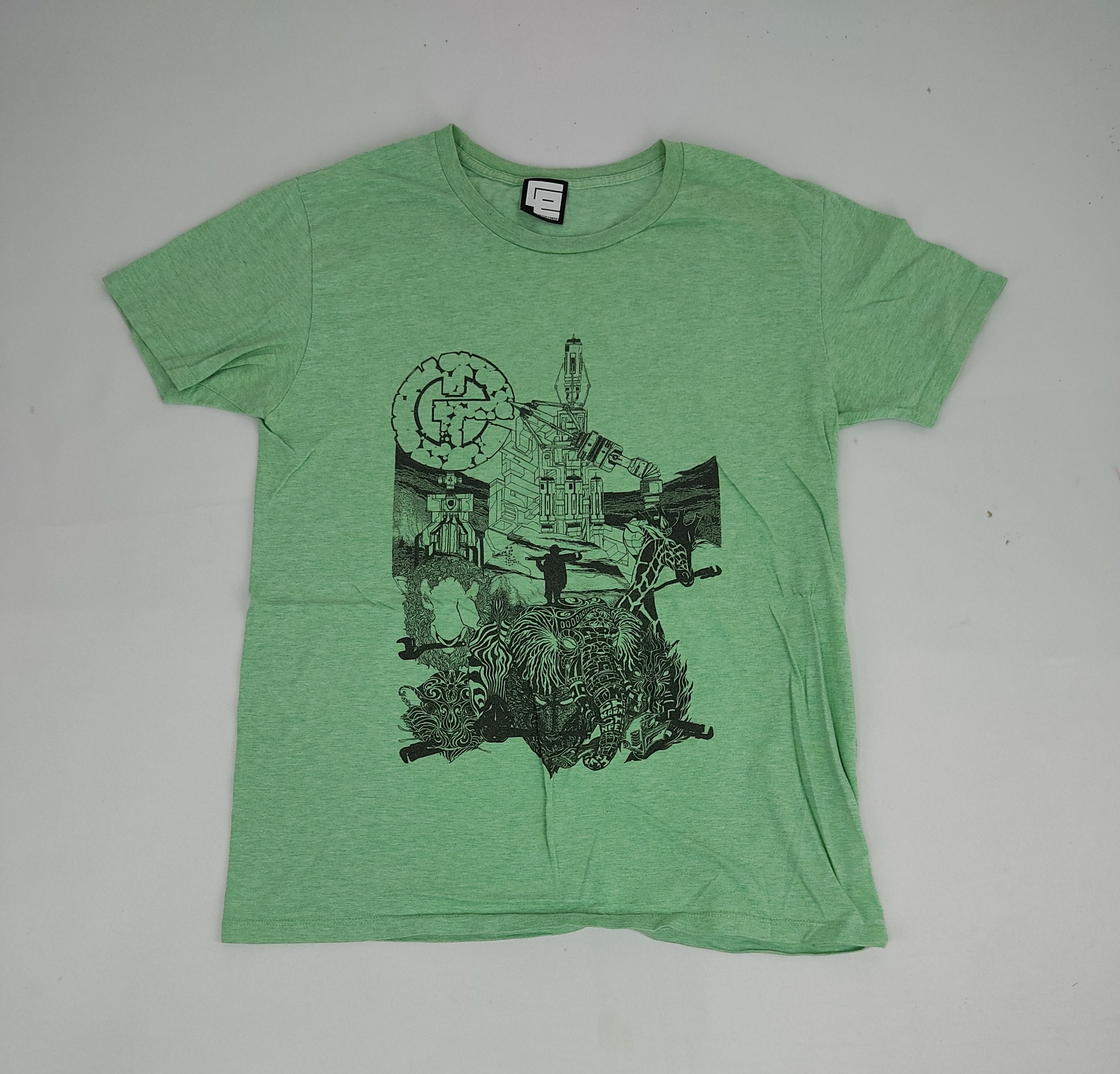 Gold Pipeline Futurism Screen Tee Unisex