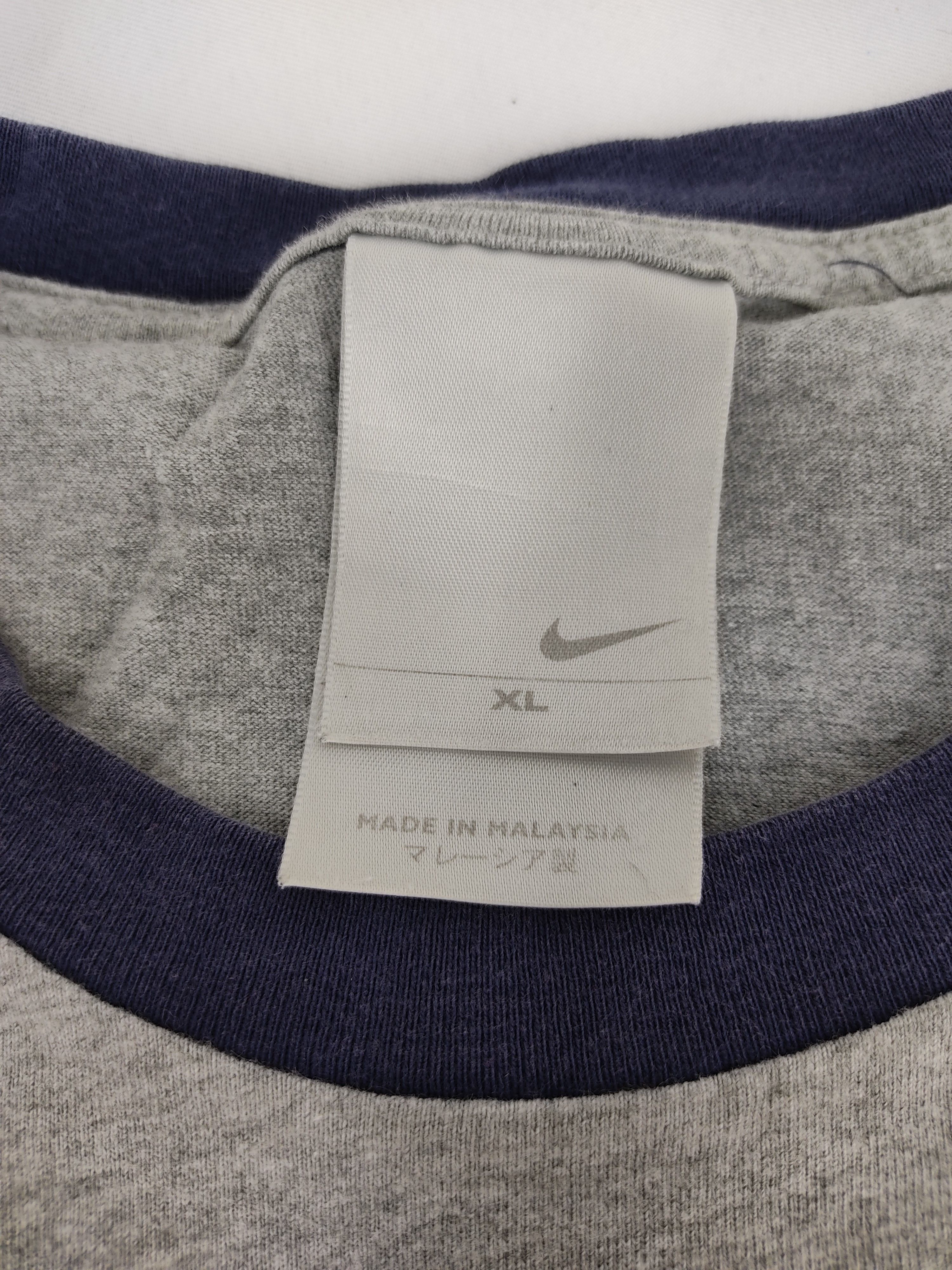 Nike Vintage Nike Swoosh Division 1 Athletic Spell Out Striped Size US L / EU 52-54 / 3 - 4 Thumbnail
