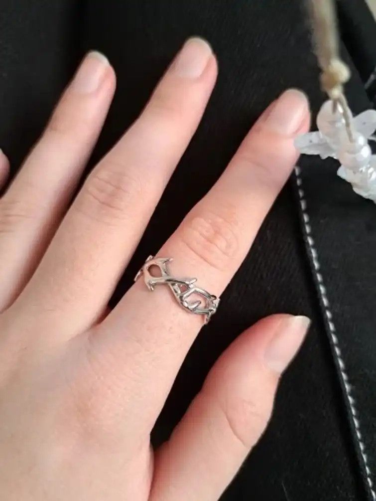 Other Torn Style Adjustable Ring Size ONE SIZE - 3 Thumbnail