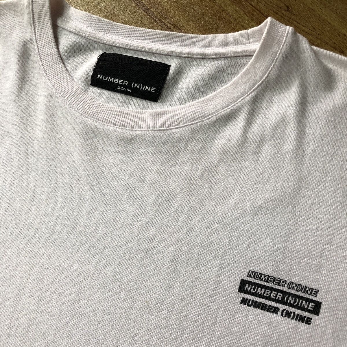Number (N)ine Number(n)ine Multi Box Logo Script Tee Size US S / EU 44-46 / 1 - 4 Thumbnail