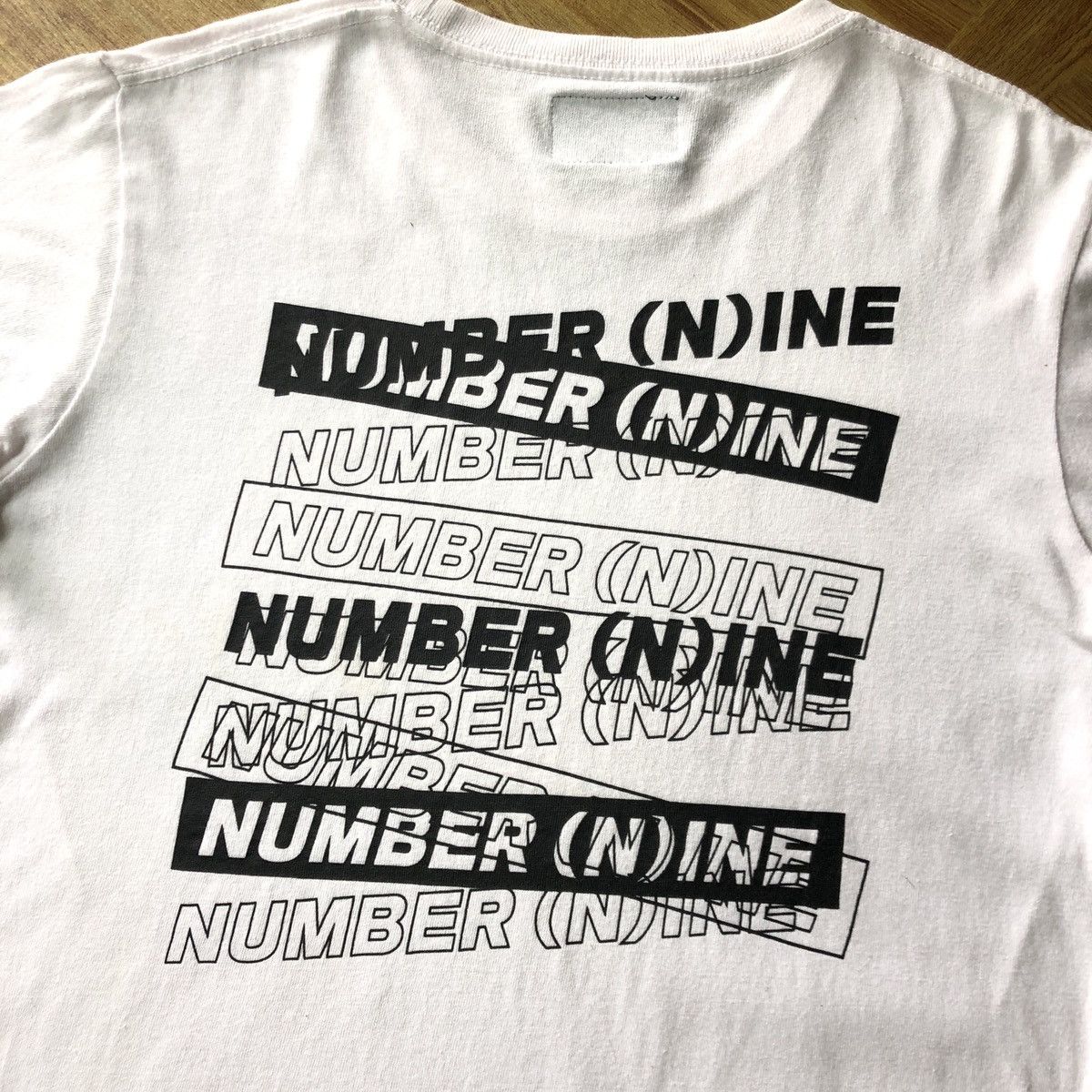 Number (N)ine Number(n)ine Multi Box Logo Script Tee Size US S / EU 44-46 / 1 - 3 Thumbnail