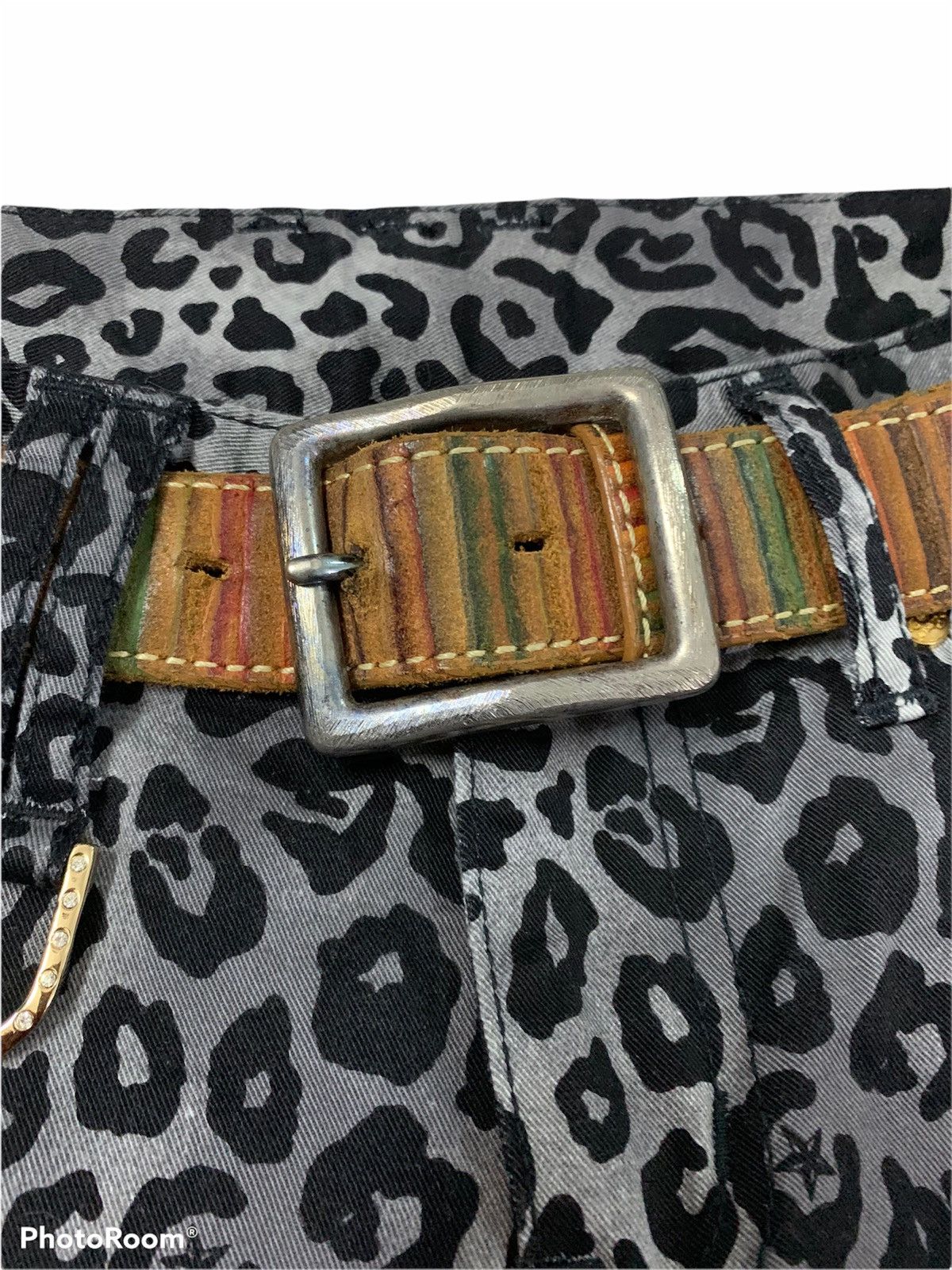 Issey Miyake Vintage Issey Miyake Brown Leather Belt Size 32 - 3 Thumbnail