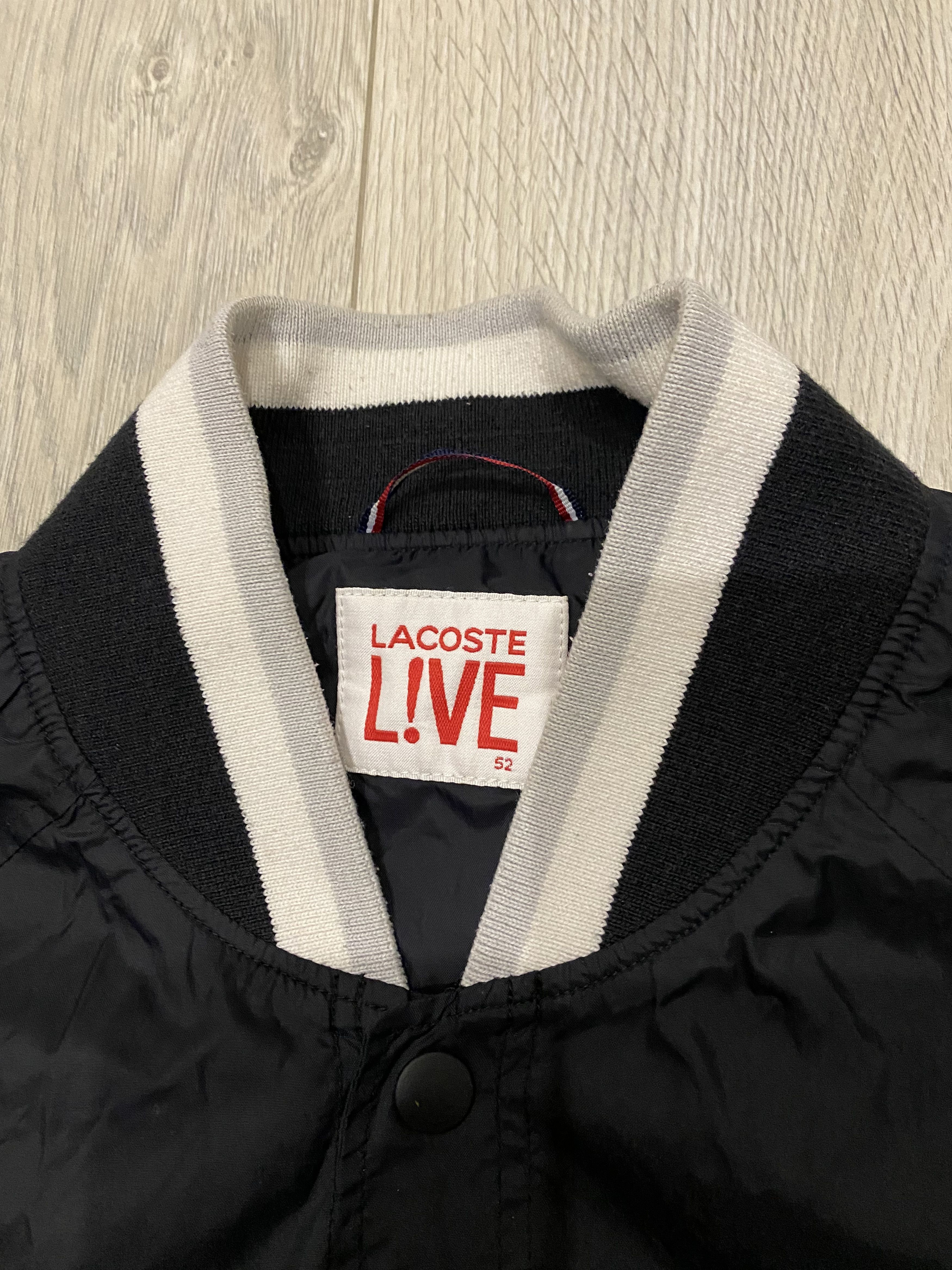 Lacoste Lacoste Live Bomber Jacket Size US L / EU 52-54 / 3 - 3 Thumbnail