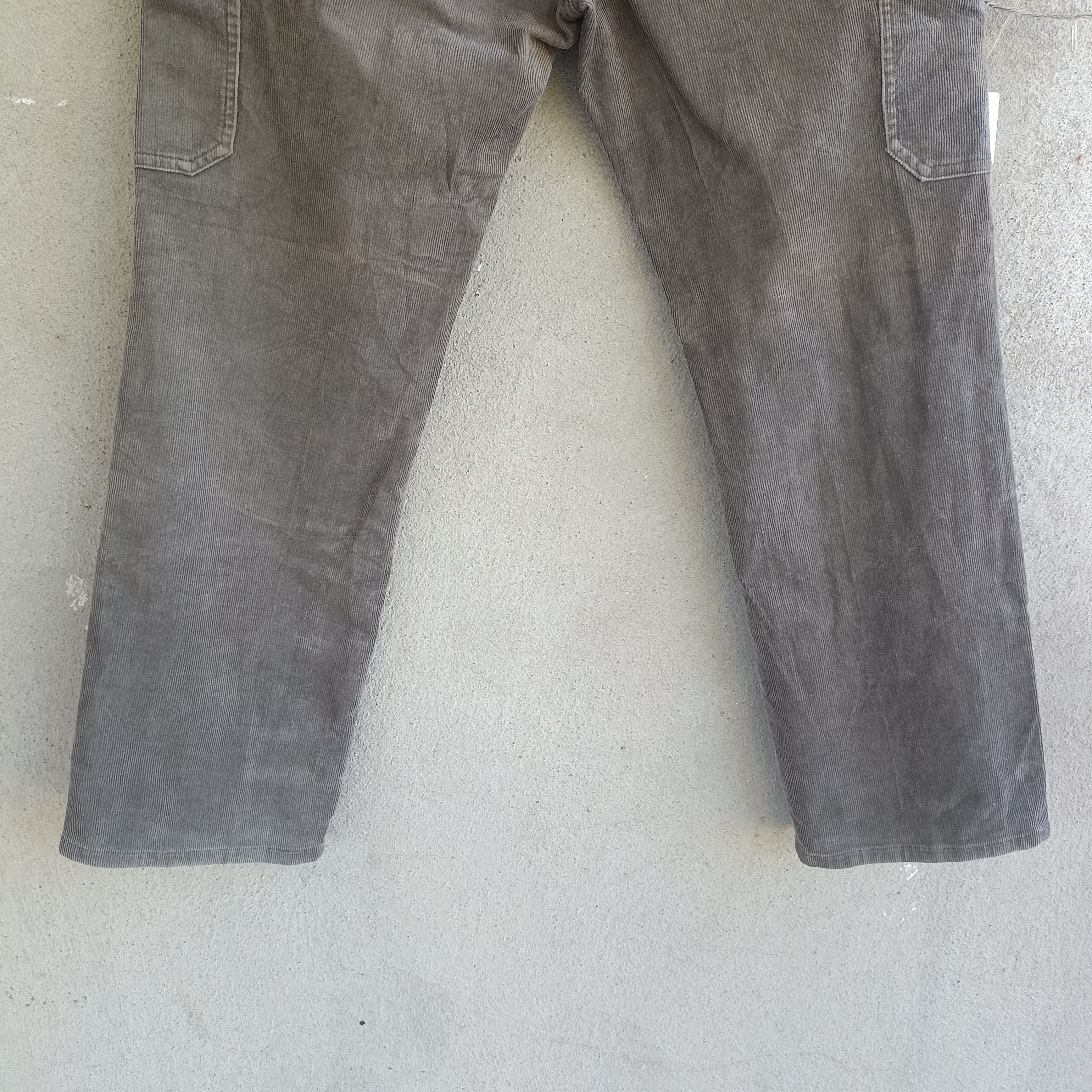 Corpus × Le Coq Sportif Le Coq Sportif Buckleback Gray Corduroy Pant Size US 33 - 6 Thumbnail