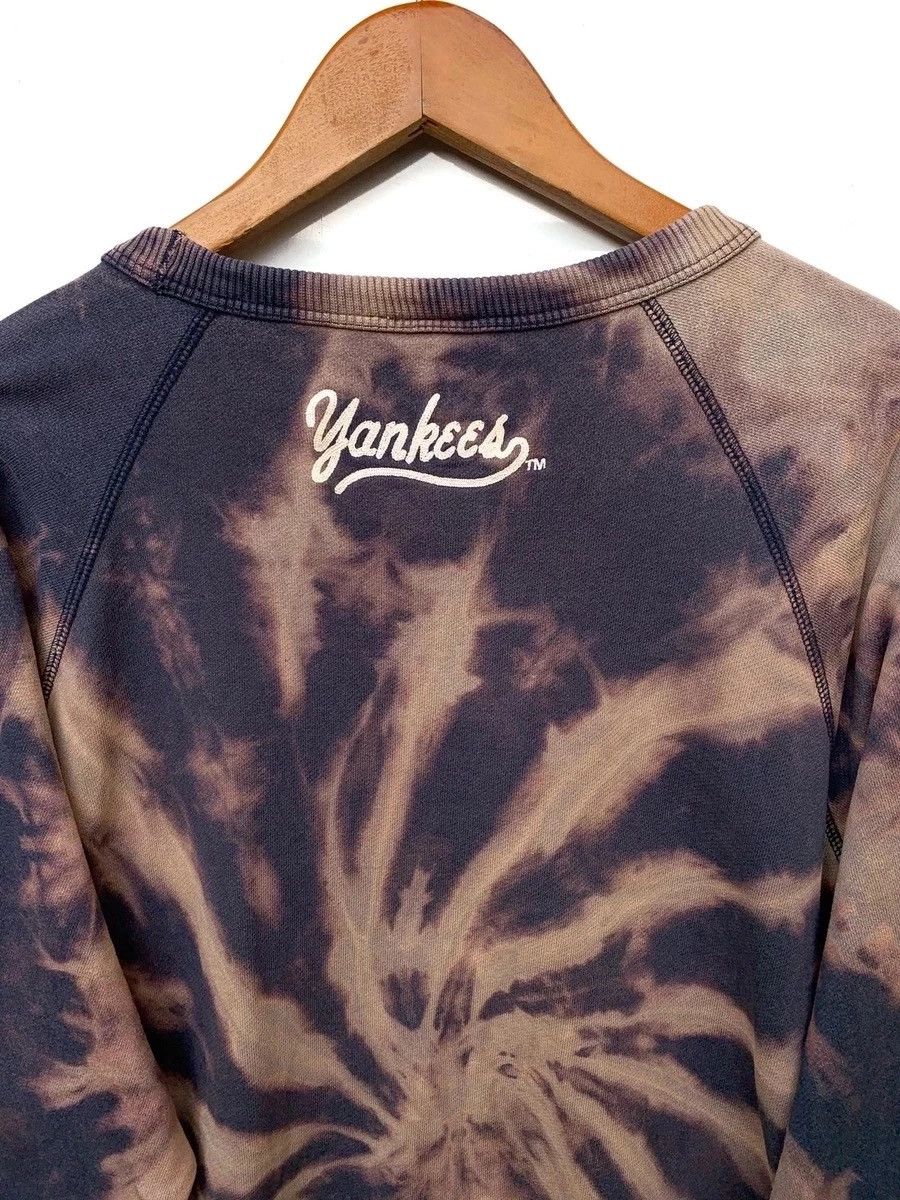 New York Yankees × Uniqlo × Vintage Vintage New York Yankees Collab Uniqlo Custom Made Bleach Size US XL / EU 56 / 4 - 9 Thumbnail