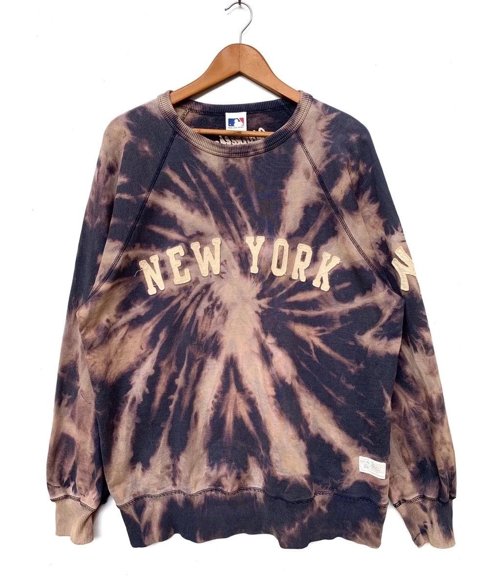 New York Yankees × Uniqlo × Vintage Vintage New York Yankees Collab Uniqlo Custom Made Bleach Size US XL / EU 56 / 4 - 2 Thumbnail