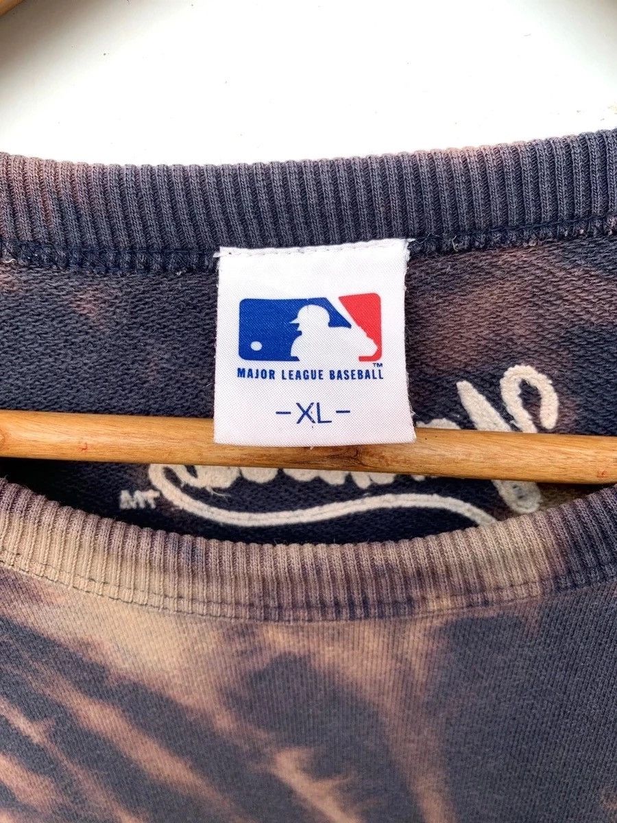New York Yankees × Uniqlo × Vintage Vintage New York Yankees Collab Uniqlo Custom Made Bleach Size US XL / EU 56 / 4 - 6 Thumbnail