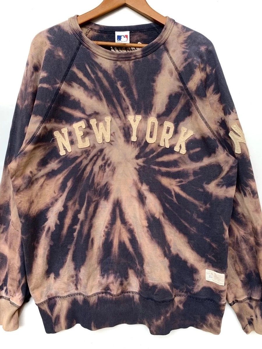 New York Yankees × Uniqlo × Vintage Vintage New York Yankees Collab Uniqlo Custom Made Bleach Size US XL / EU 56 / 4 - 3 Thumbnail