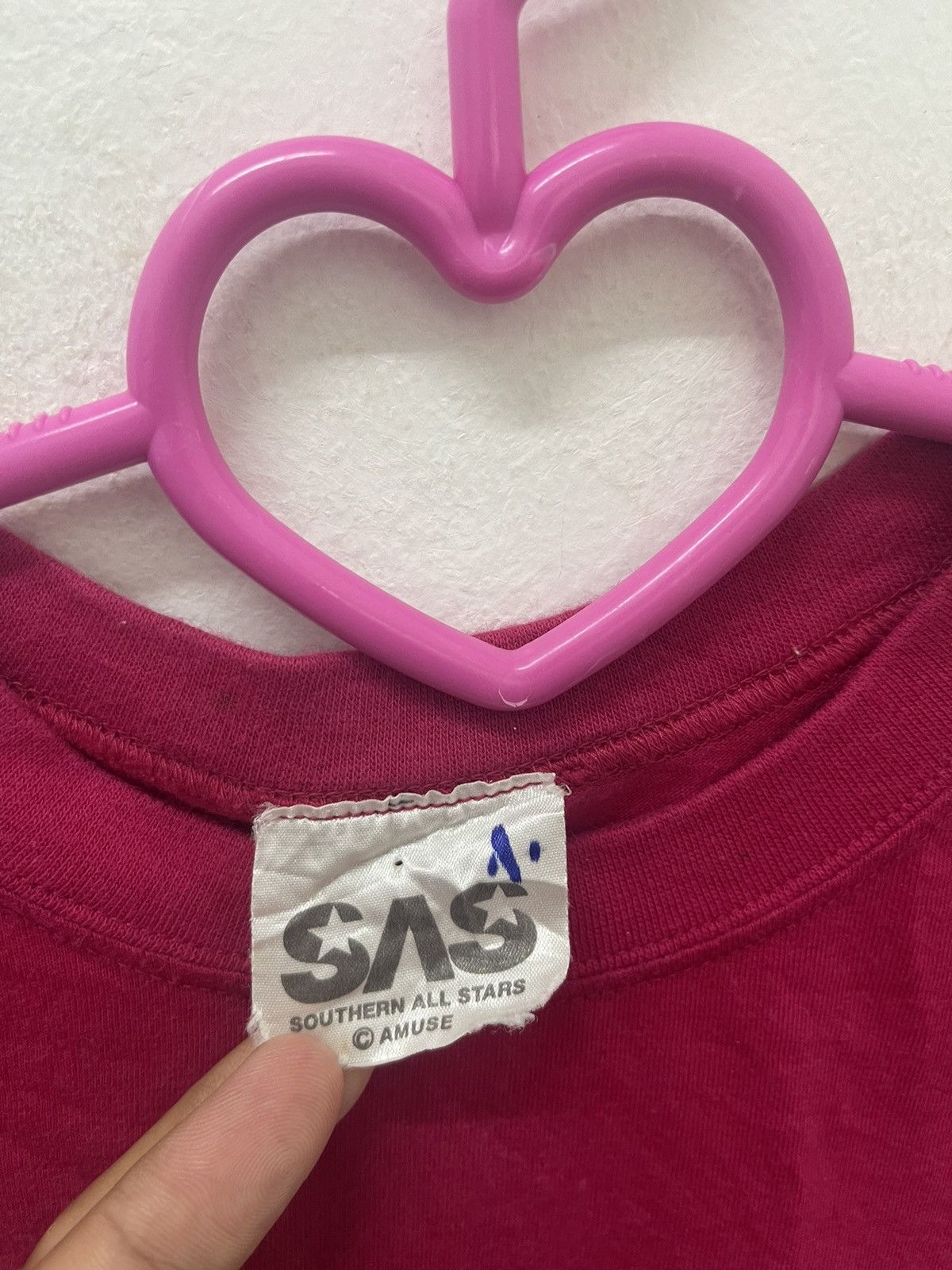 Band Tees Rare Vintage SAS Southern All Stars Amuse Japan Rock Band Size US L / EU 52-54 / 3 - 4 Thumbnail