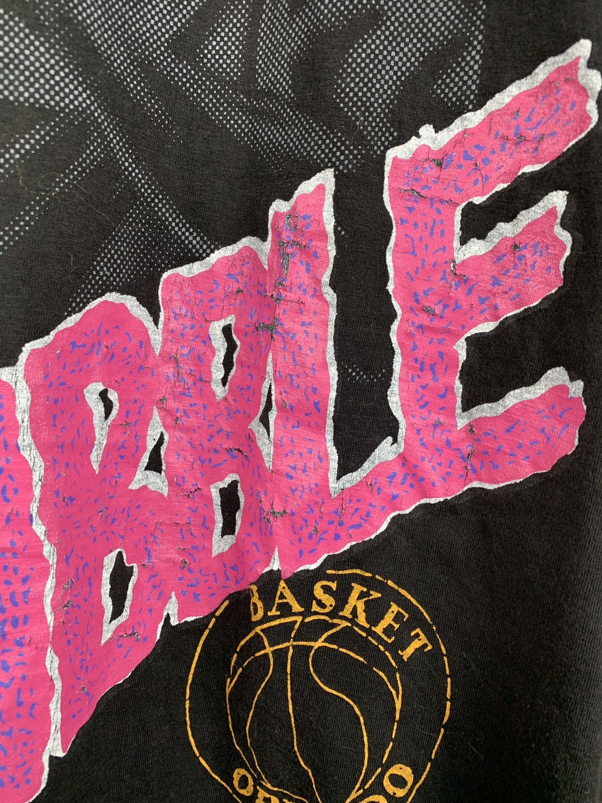 NBA 90s Vintage Magic Johnson Dribble Basket Orlando T-Shirt Size US L / EU 52-54 / 3 - 7 Thumbnail