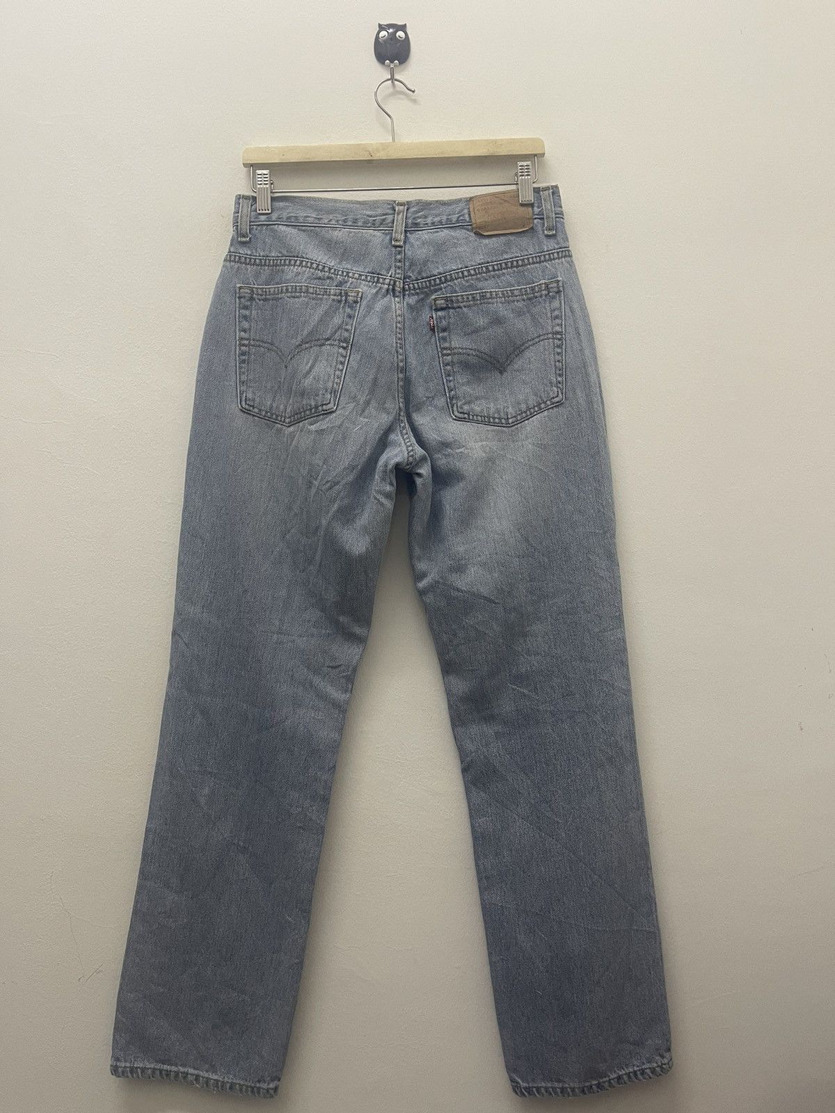 Image of Vintage Levis 505 Low Rise Straight Leg in Blue, Women's (Size 30)