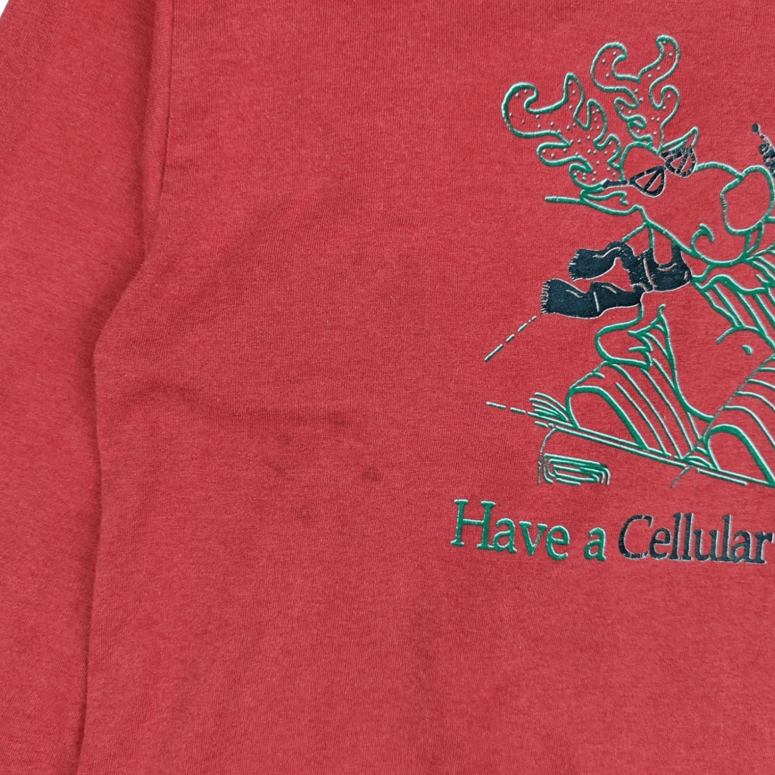 Vintage Vintage 80's FOTL Santa Claus Christmas Long Sleeve T-Shirt Size US XL / EU 56 / 4 - 9 Thumbnail