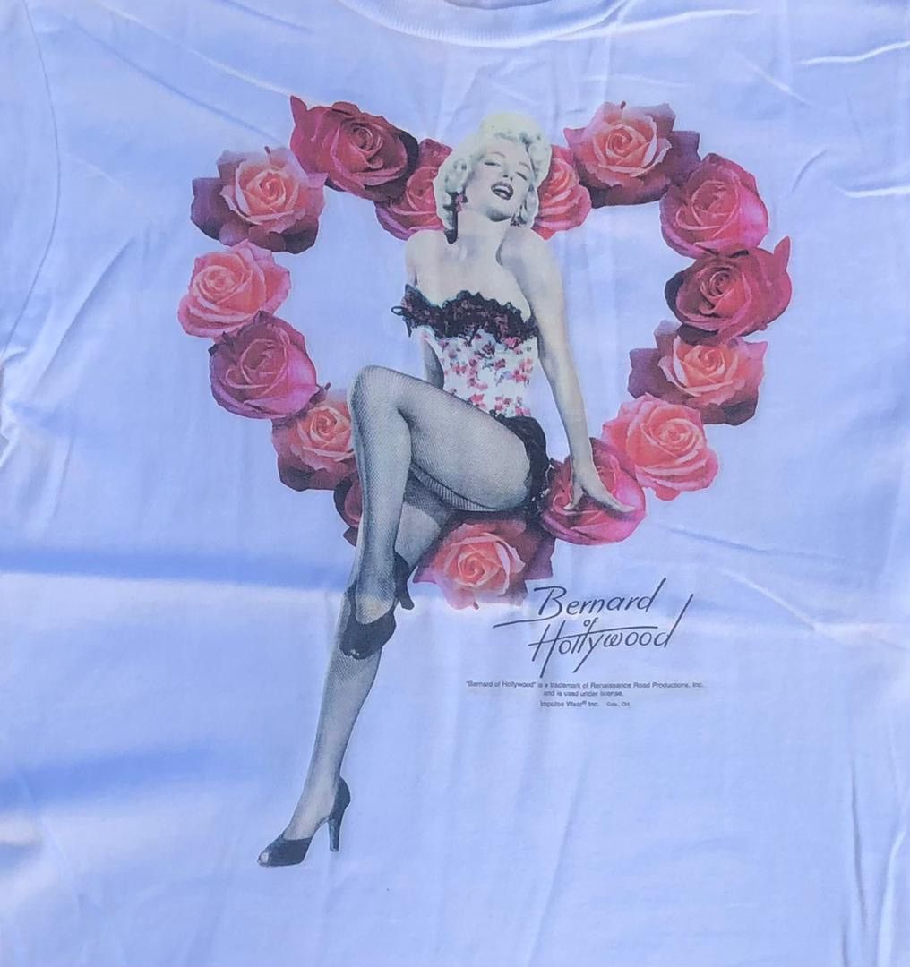 Vintage vintage tee D - 5 Marilyn Monroe Size US M / EU 48-50 / 2 - 1 Thumbnail