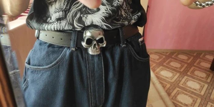 Other Skull Gothic Belt Size ONE SIZE - 12 Thumbnail