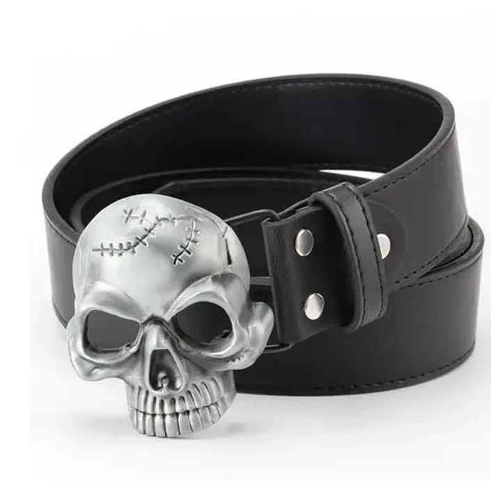 Other Skull Gothic Belt Size ONE SIZE - 2 Thumbnail