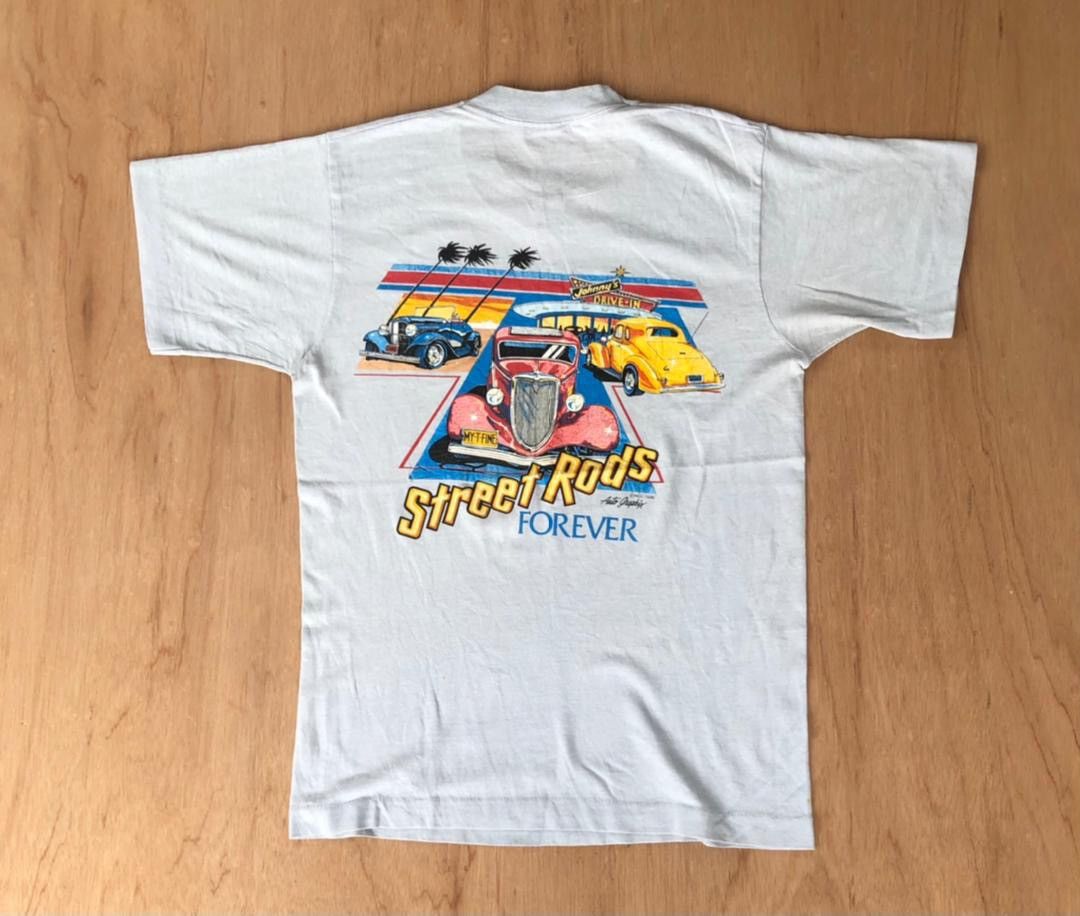 Vintage vintage tee street rods usa nascar racing B13 Size US M / EU 48-50 / 2 - 1 Thumbnail